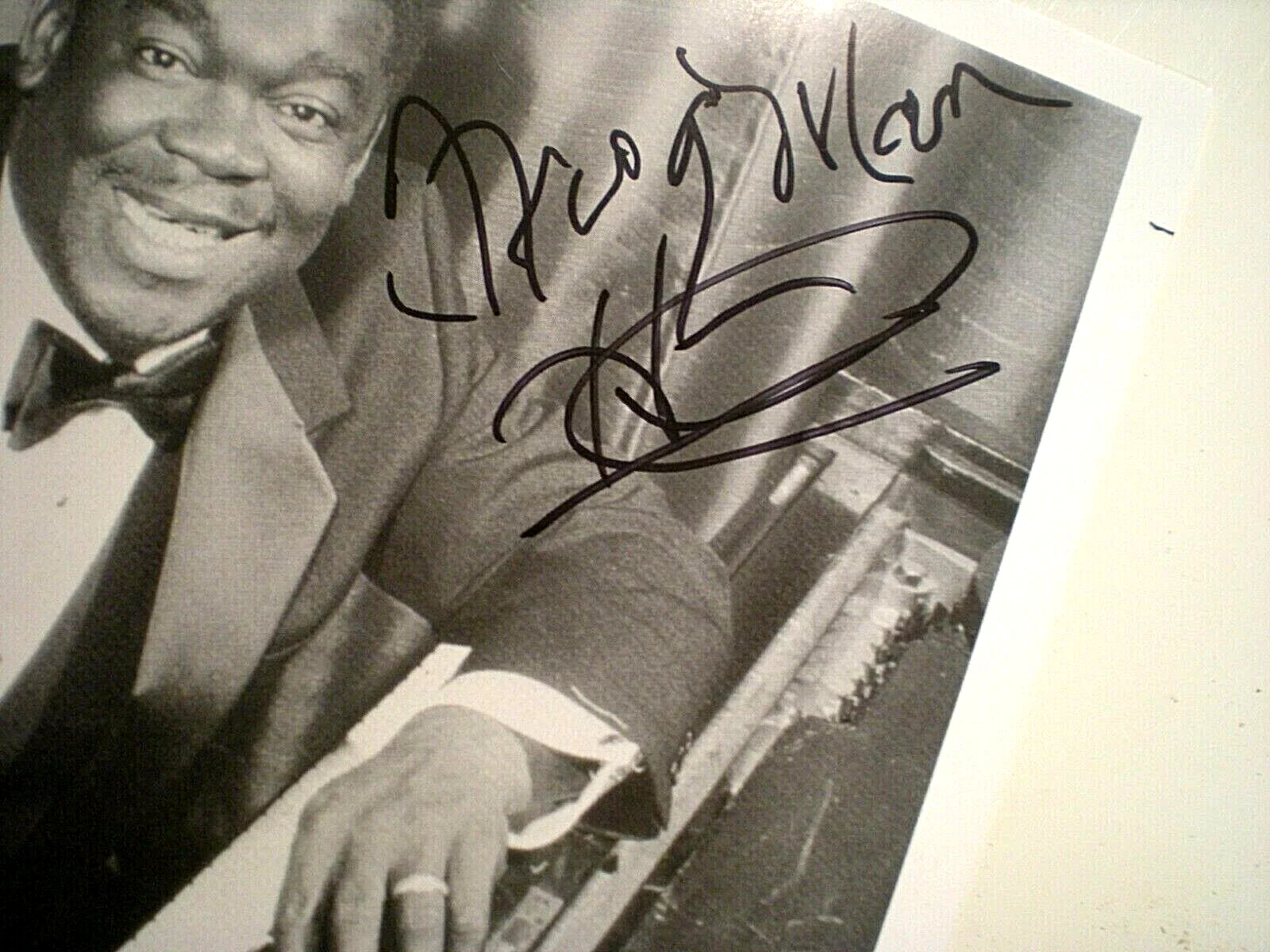 SIGNED PHOTO CLARENCE "FROGMAN HENRY" "AIN'T GOT NO HOME" NEW ORLEANS JAZZ, изображение 3