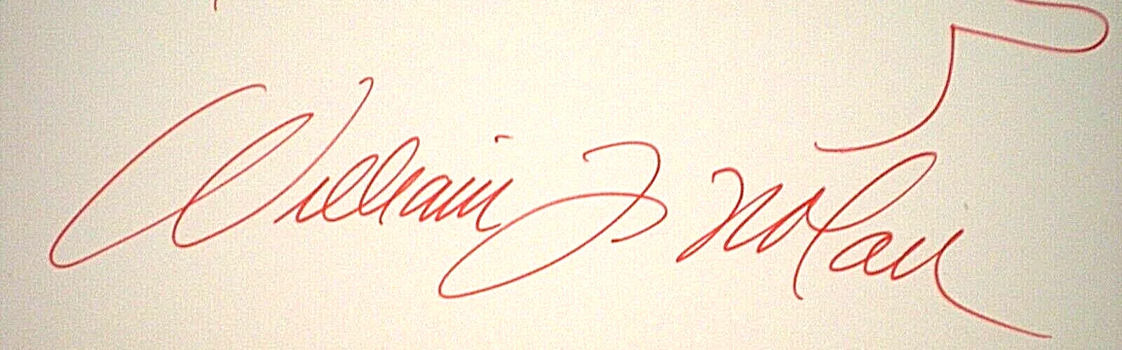 WILLIAM NOLAN SKETCH, SIGNATURE — WILLIAM NOLAN HAND SIGNED & DRAWN SKETCH - HORROR WRITER-FROM AUTOGRAPH WORLD, image 2