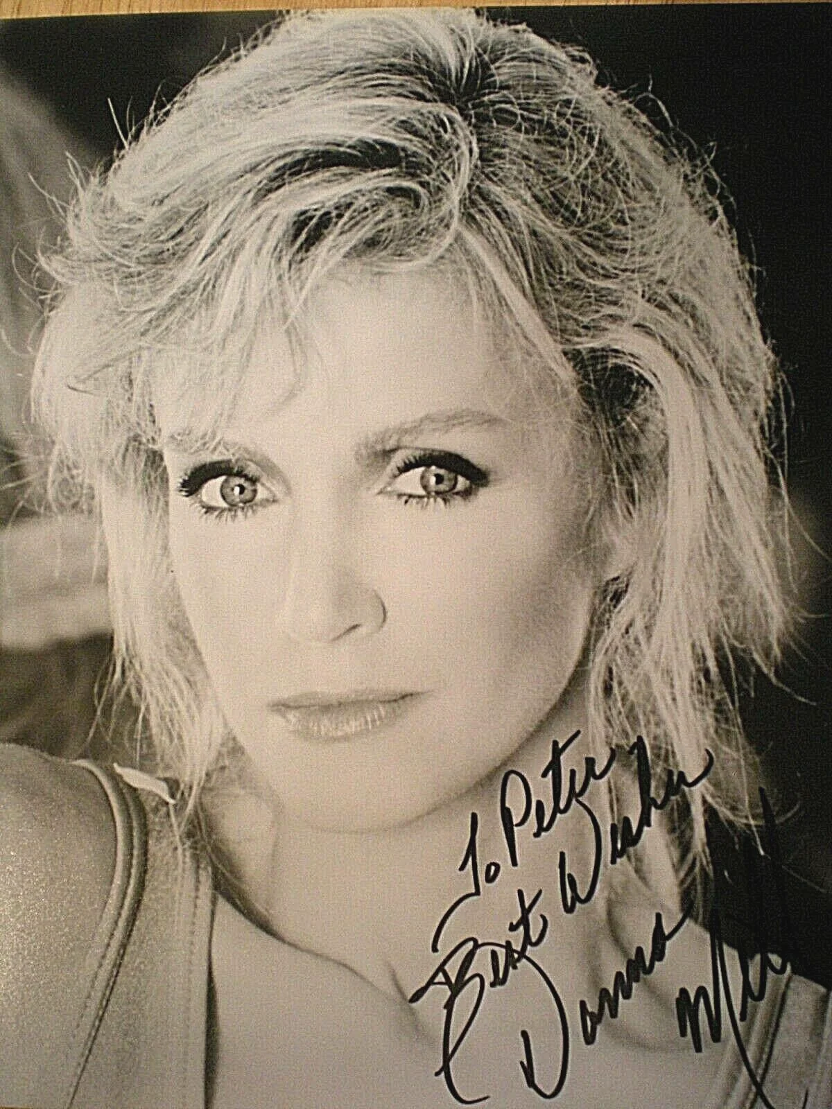 DONNA MILLS — BEAUTIFUL & YOUNG PHOTO DONNA MILLS-STARRED IN CULT FILM "PLAY MISTY FOR ME"