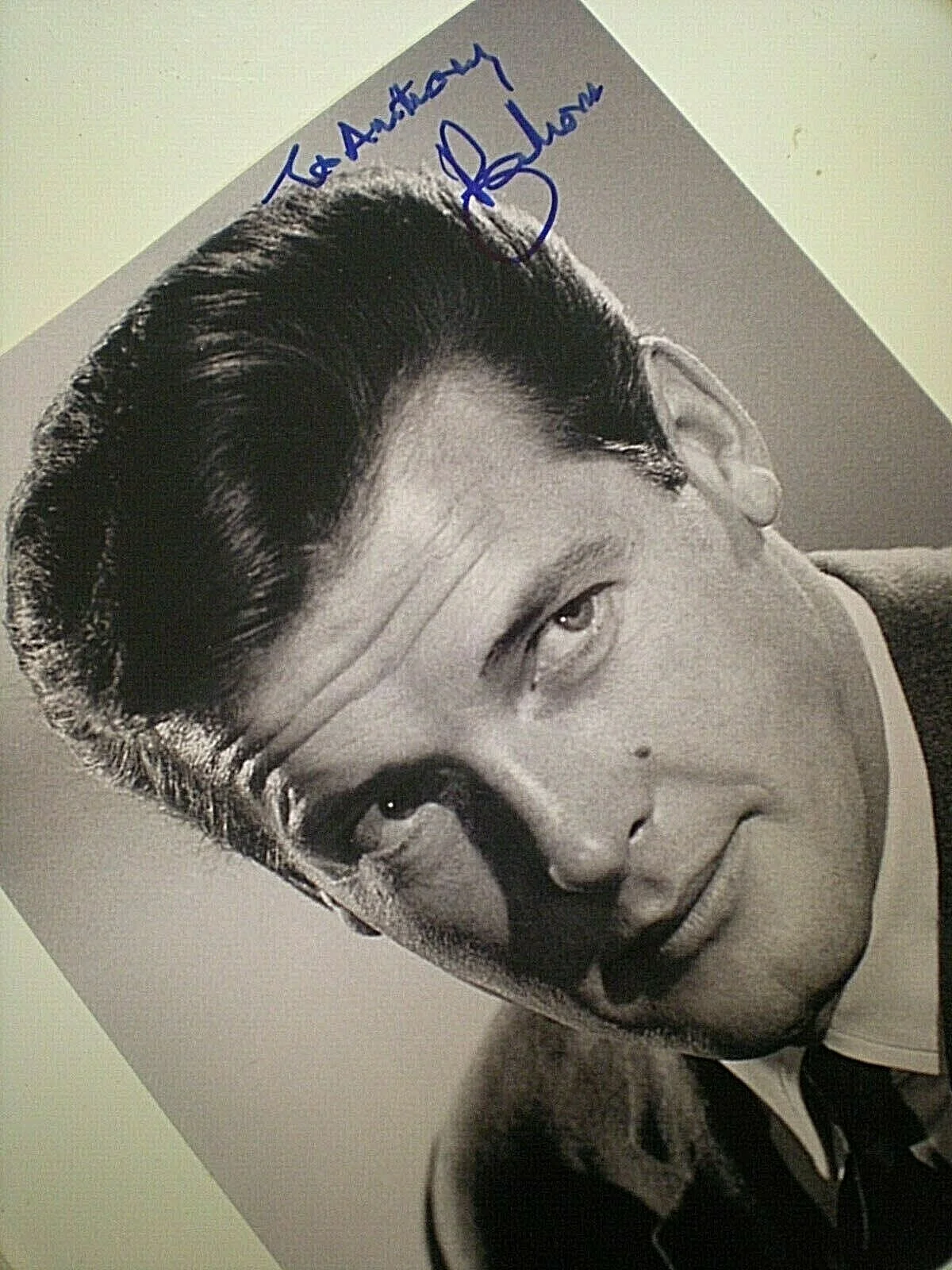 ROGER MOORE — HAND SIGNED PHOTO LATE ROGER MOORE-JAMES BOND 007-"THE SAINT" SIMON TEMPLAR-CERT, image 4