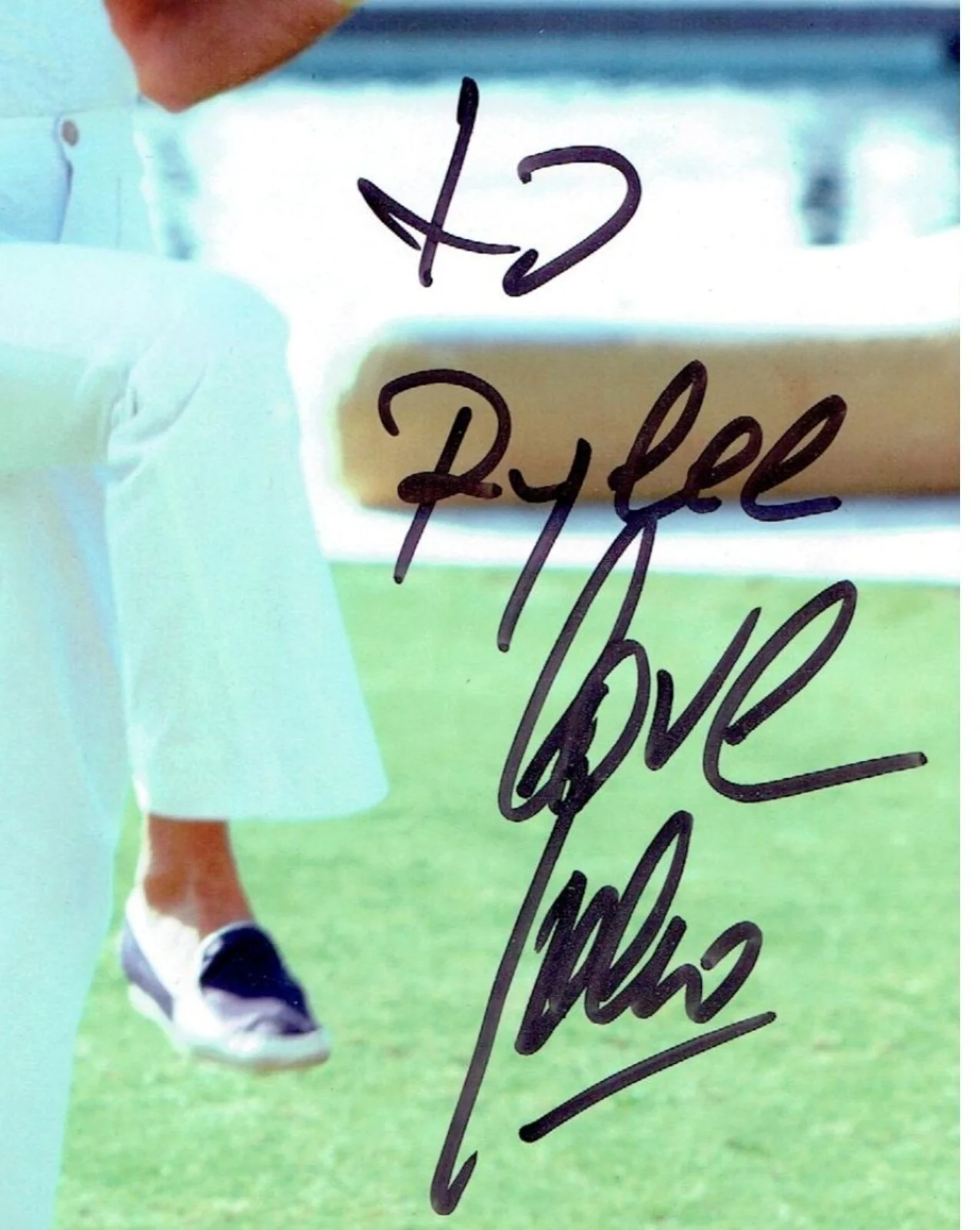 JULIO IGLESIAS — SIGNED PHOTO JULIO IGLESIA - SINGER SONGWRITER - 8X10, изображение 2