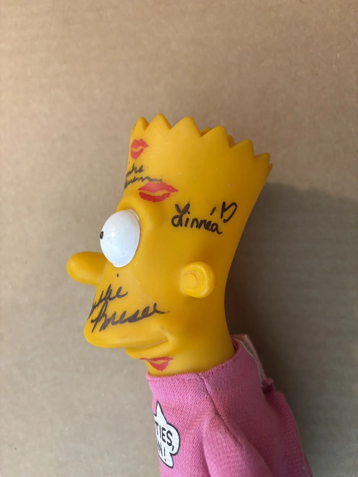 5 SCREAM QUEENS — RARE SCREAM QUEEN 5 SIGNED BART SIMPSON -LINNEA-BRINKE-BOBBIE-MONIQUE-MICHELLE, изображение 3