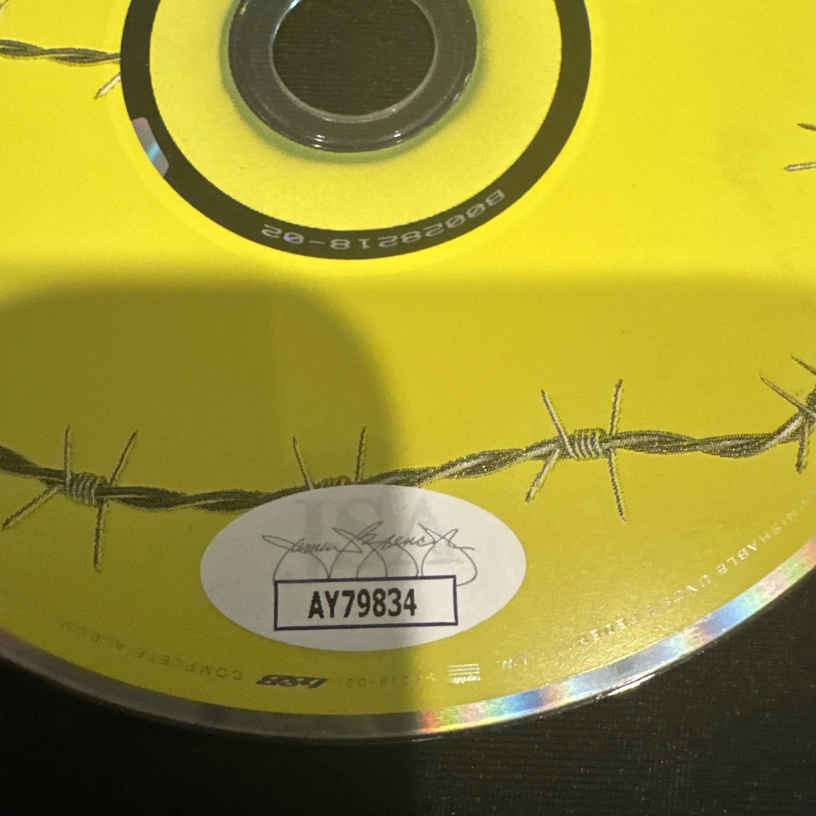 POST MALONE SIGNED BEERBONGS & BENTLEYS CD DISC ALBUM JSA COA, изображение 2
