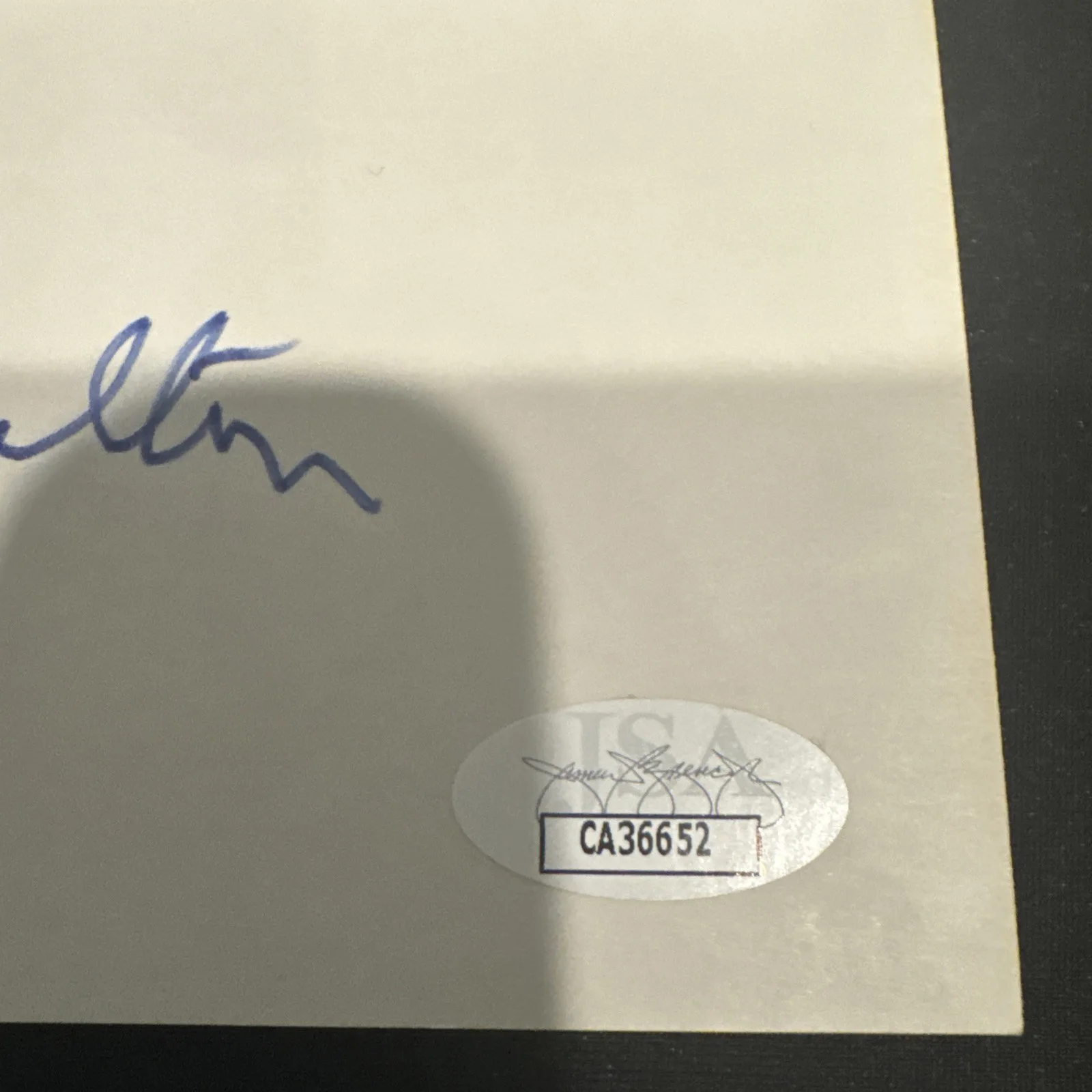 Red Skelton — Red Skelton Television Host Signed 3 x 5 Index Card JSA Certified, image 2
