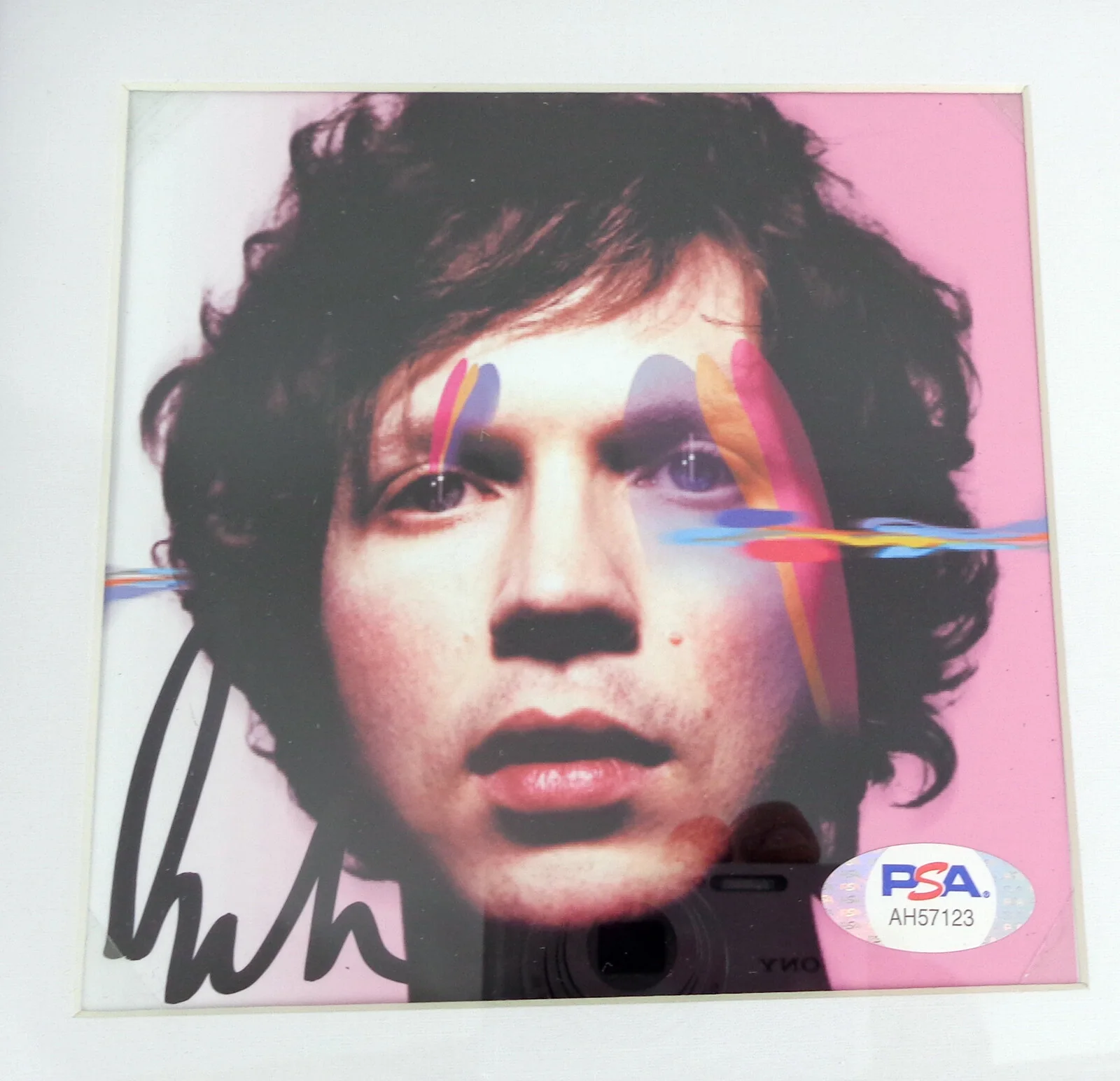 Beck — Beck Hansen Signed Autograph Sea Change CD Framed PSA/DNA COA, image 2
