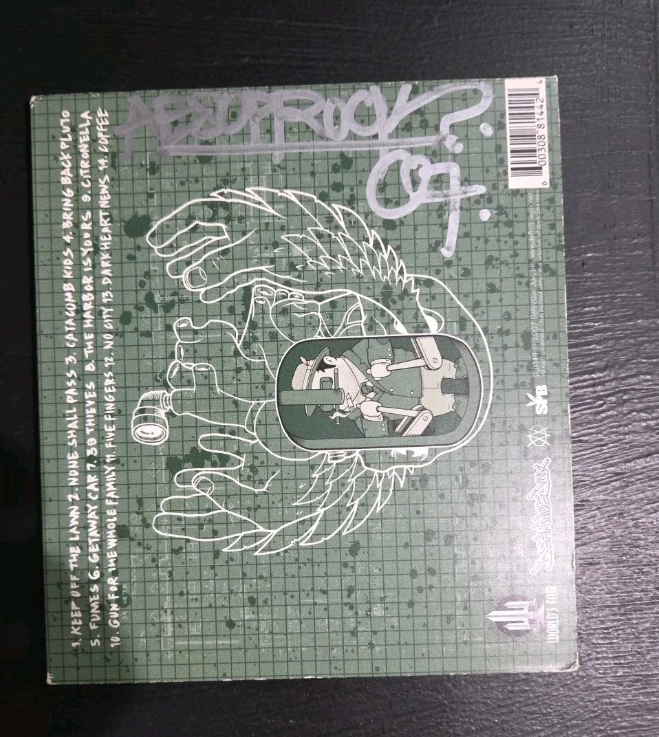Aesop Rock - None Shall Pass - Signed CD - Limited Edition /500, image 2