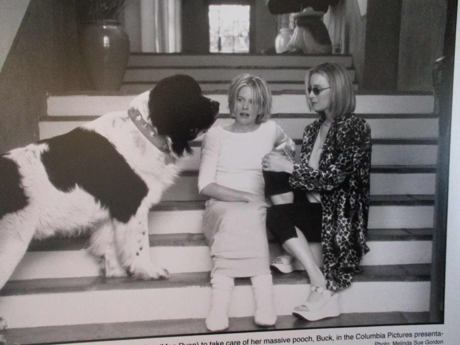 Meg Ryan/Lisa Kudrow/("HANGING UP") 2000 10 x 8 Black & White Press Photo, image 2