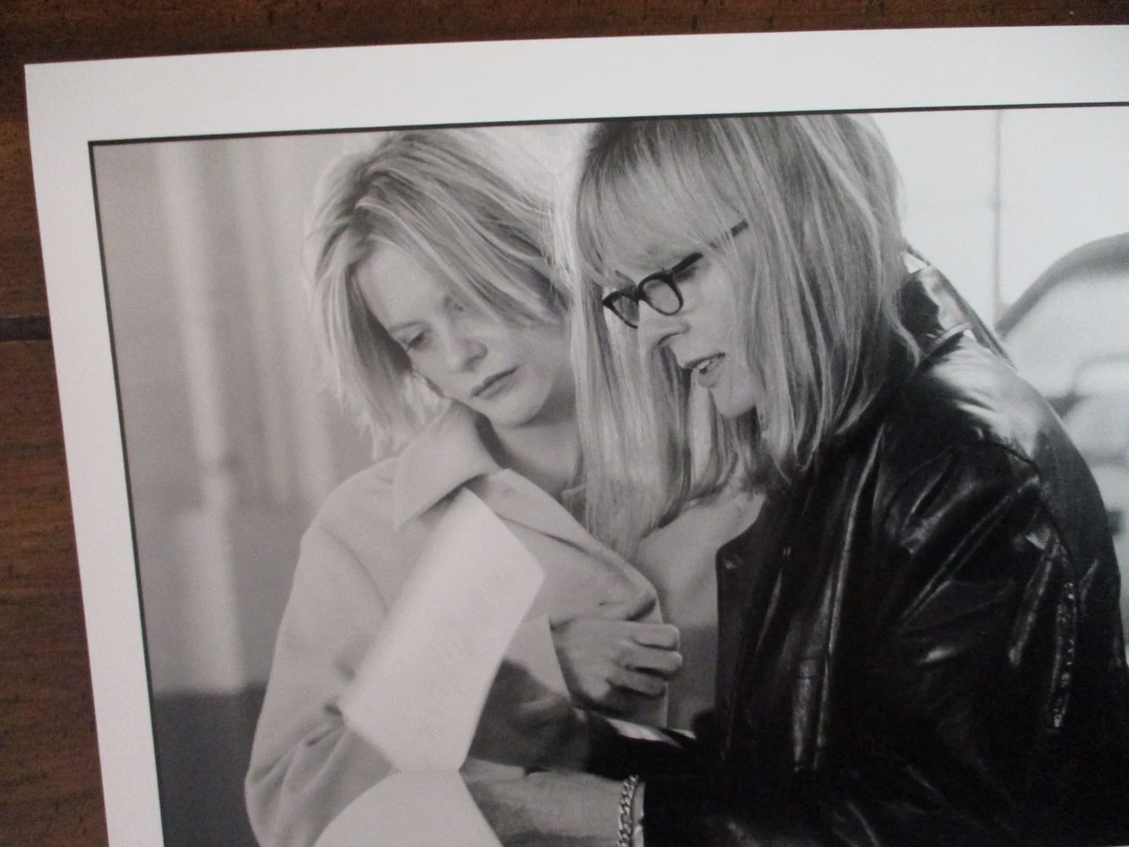 Meg Ryan/Diane Keaton ("HANGING UP")2000 10" x 8" Black and White Press Photo, image 2