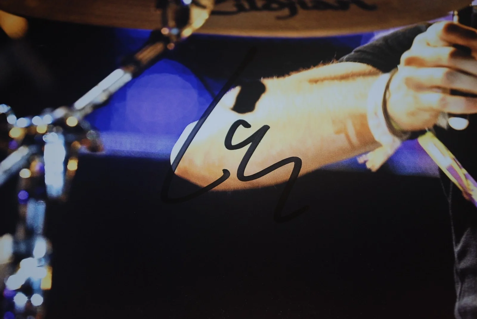 METALICA LARS ULRCH Signed 11X4 Photo Beckett COA BV81379, image 2