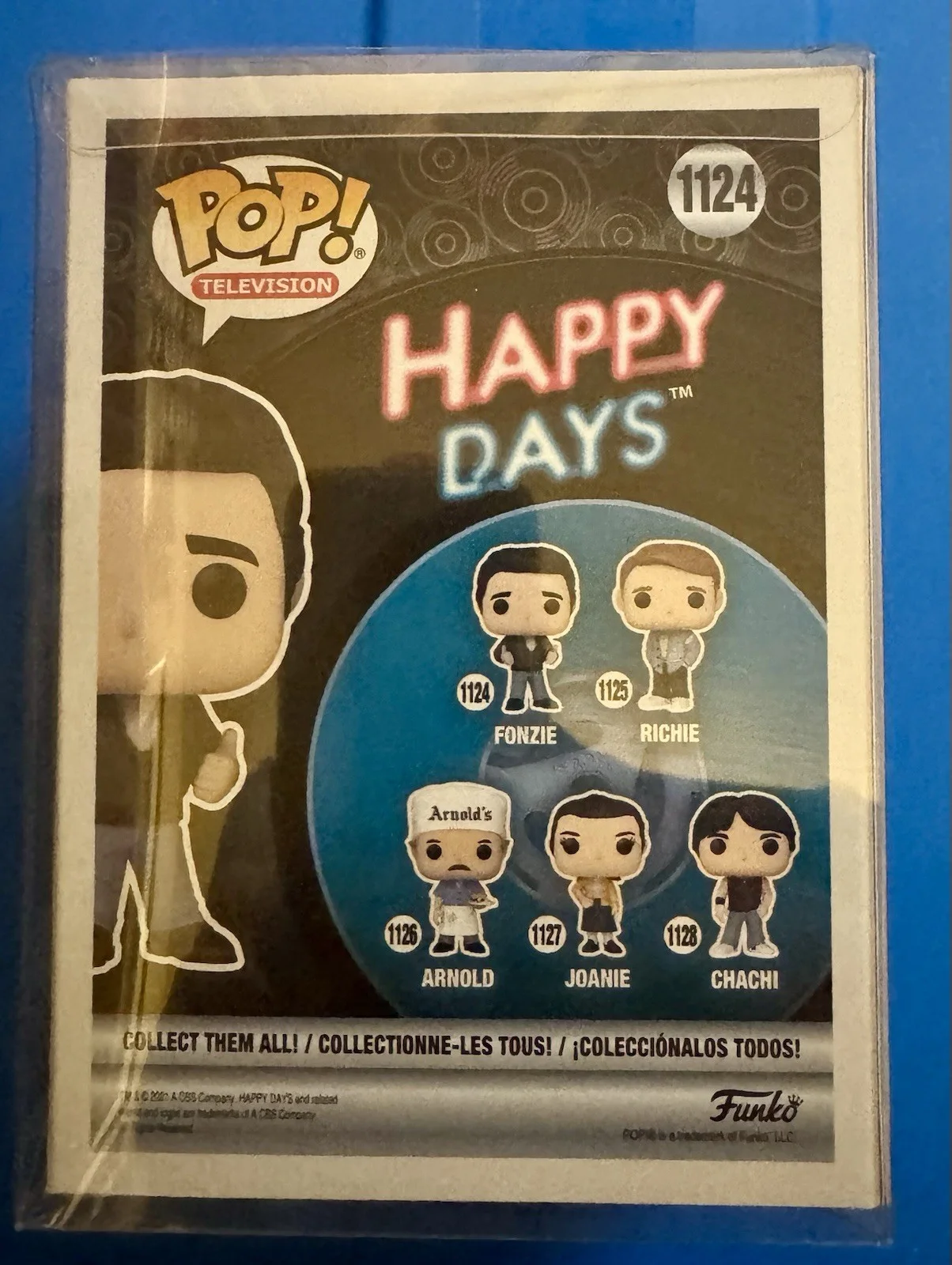Henry Winkler — Henry Winkler Signed Autographed Funko Happy Days Fonzie - Personalized “Larry”, изображение 2