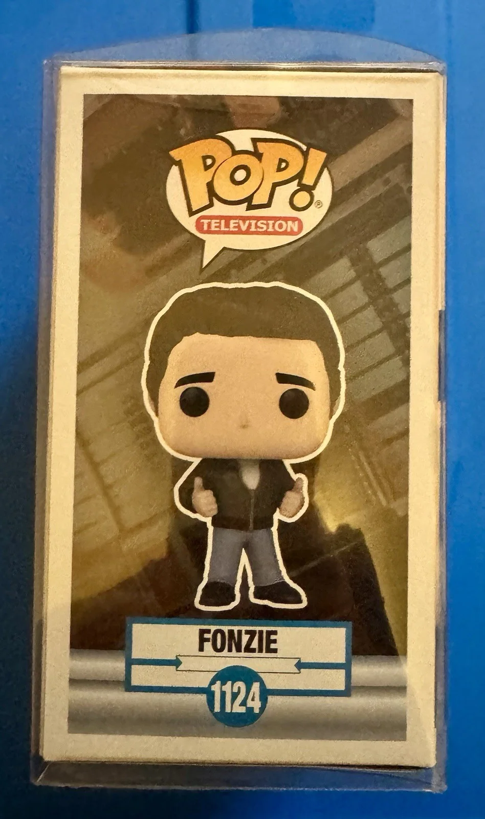 Henry Winkler — Henry Winkler Signed Autographed Funko Happy Days Fonzie - Personalized “Larry”, изображение 3