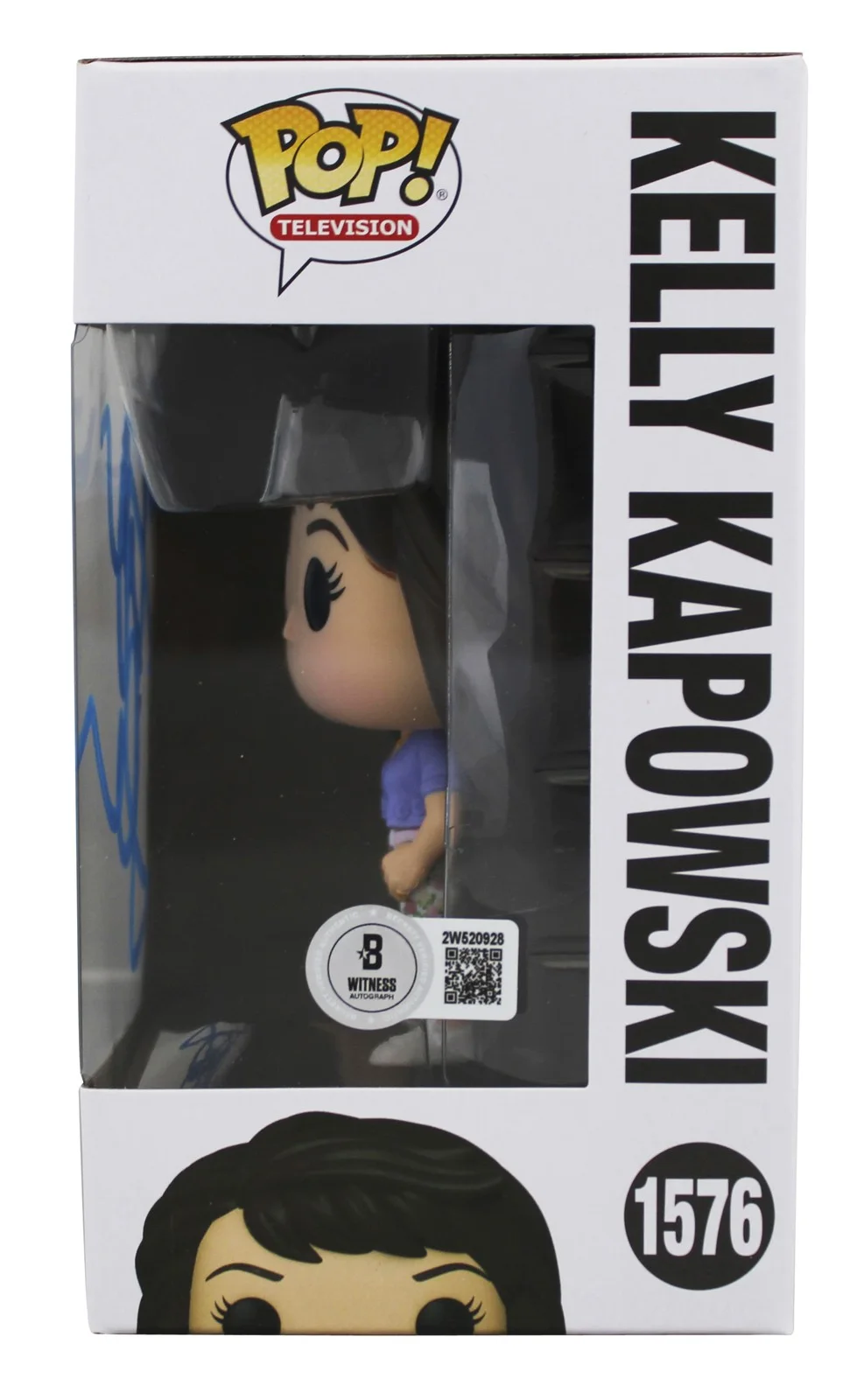 Tiffani Thiessen — Tiffani Thiessen Saved By The Bell Signed #1576 Funko Pop Vinyl Figure BAS Wit, изображение 3
