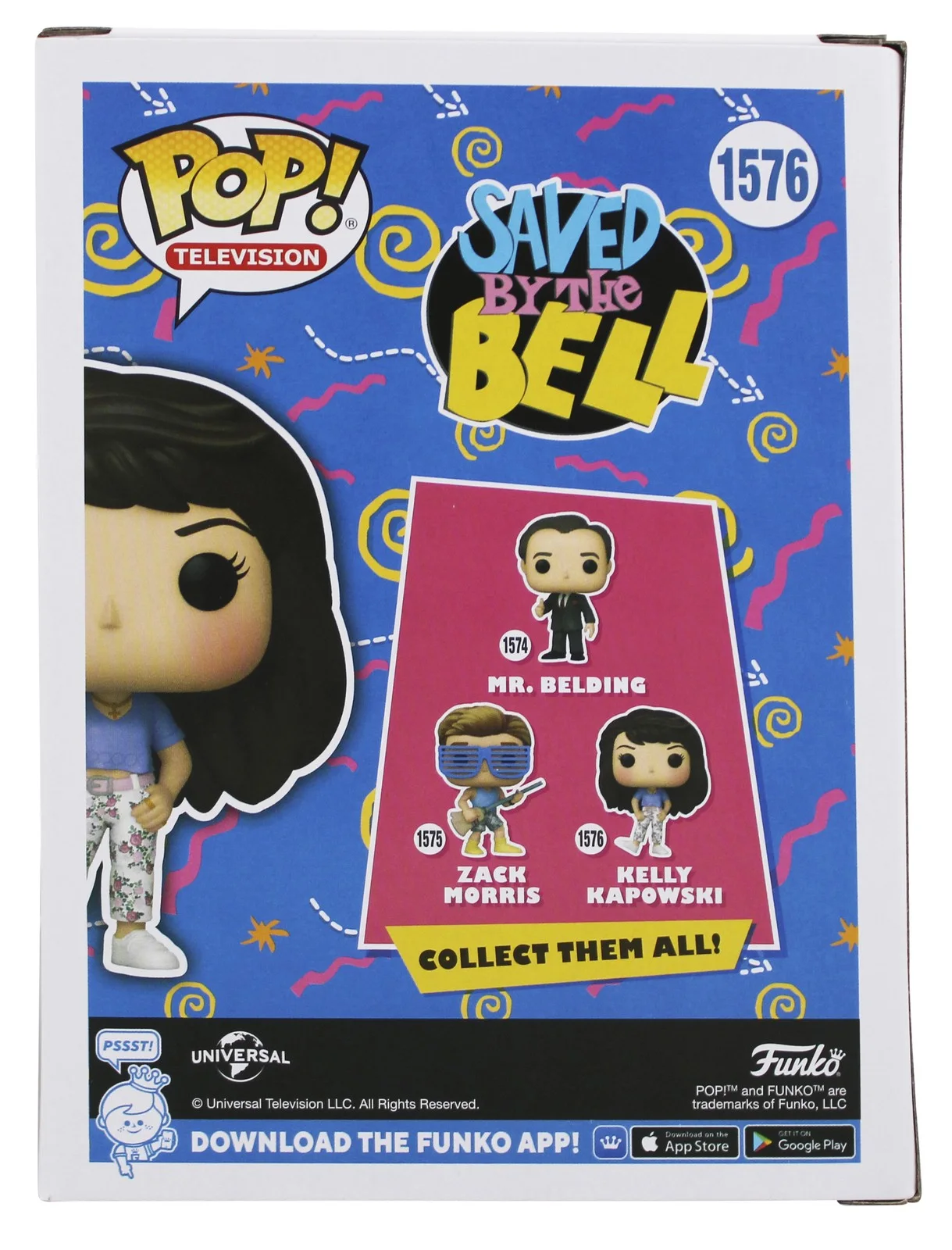 Tiffani Thiessen — Tiffani Thiessen Saved By The Bell Signed #1576 Funko Pop Vinyl Figure BAS Wit, изображение 4