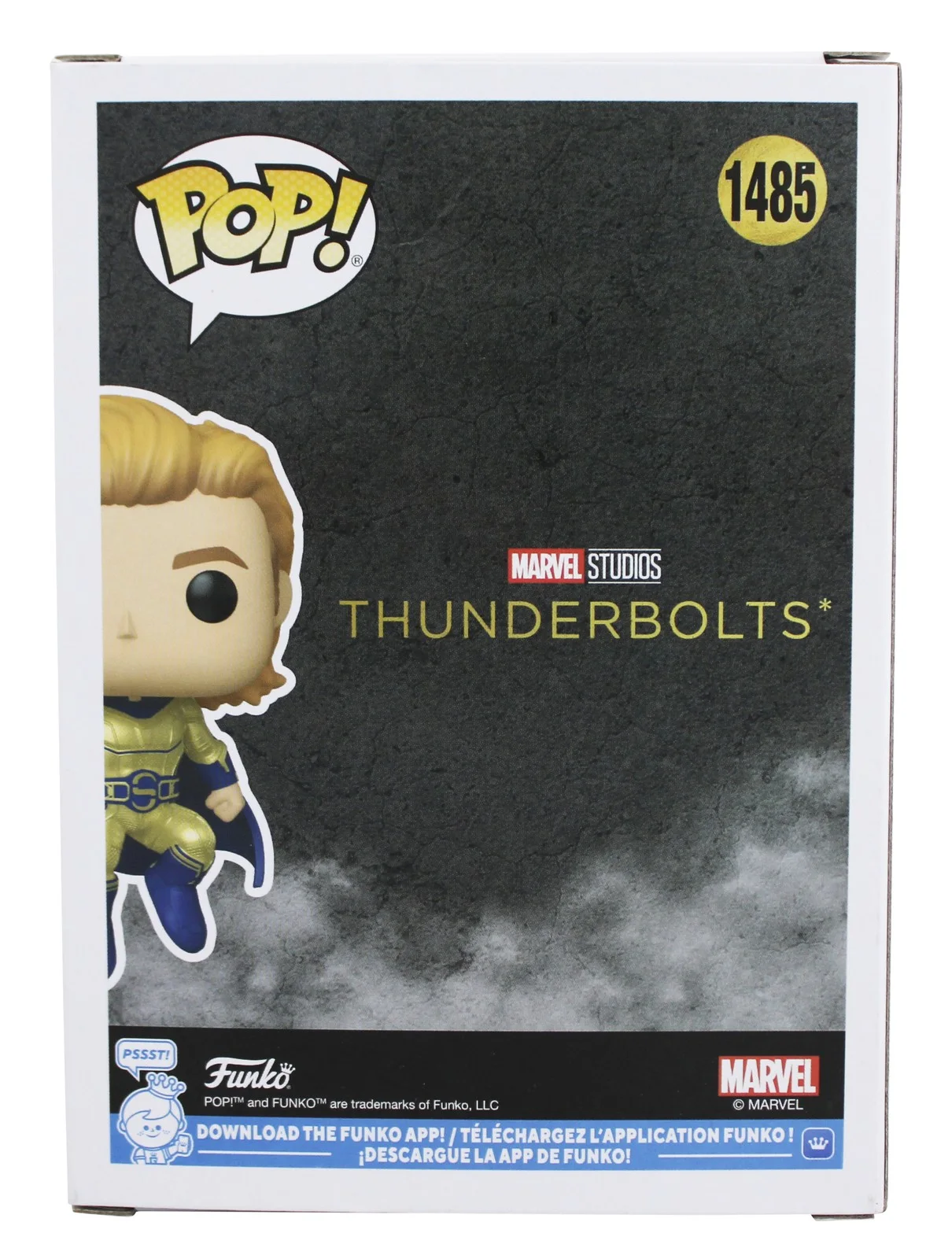 Lewis Pullman — Lewis Pullman Thunderbolts Signed #1485 Funko Pop Vinyl Figure BAS #BS28328, изображение 4