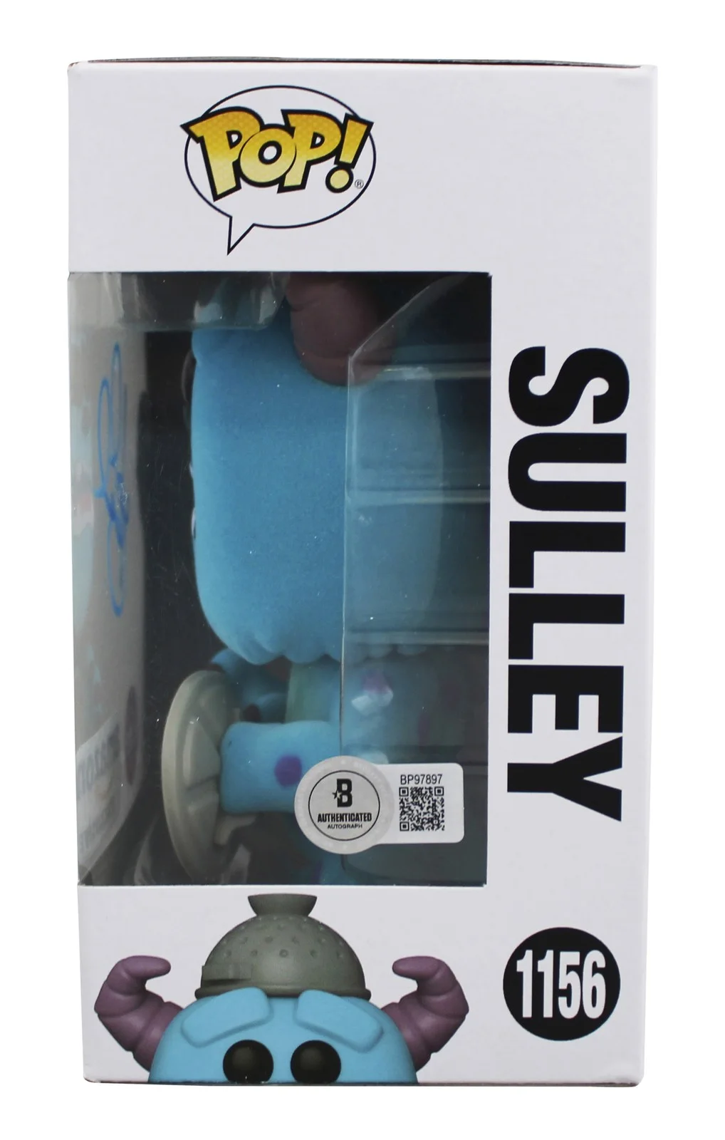 John Goodman — John Goodman Monsters Inc Signed Sully #1156 Funko Pop Vinyl Figure BAS #BP97897, изображение 3