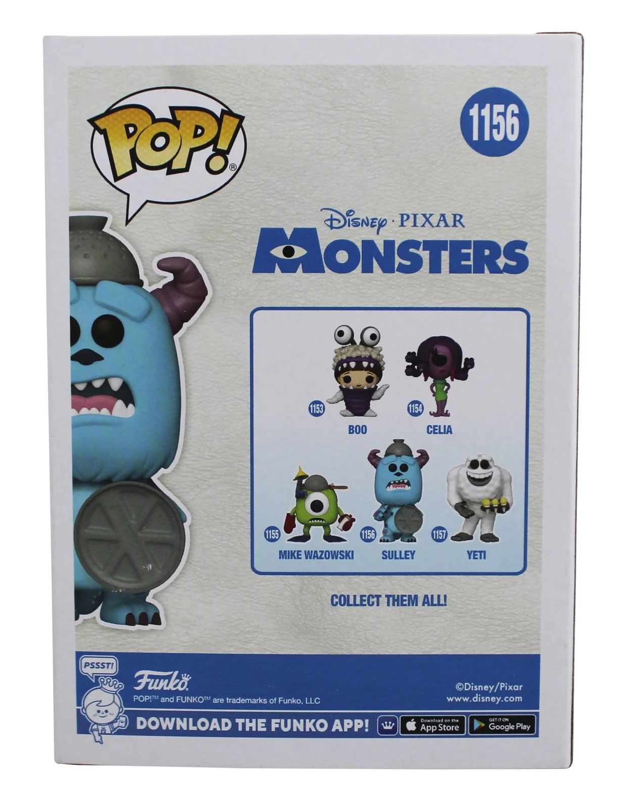 John Goodman — John Goodman Monsters Inc Signed Sully #1156 Funko Pop Vinyl Figure BAS #BP97897, изображение 4