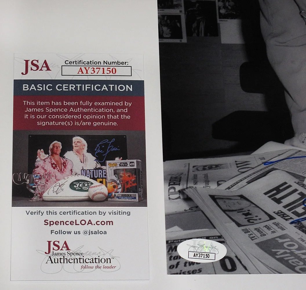 JOHNNY ROTTEN — Johnny Rotten signed 8x10 Photo JOHN LYDON SEX PISTOLS Inscription JSA COA Rare, изображение 3