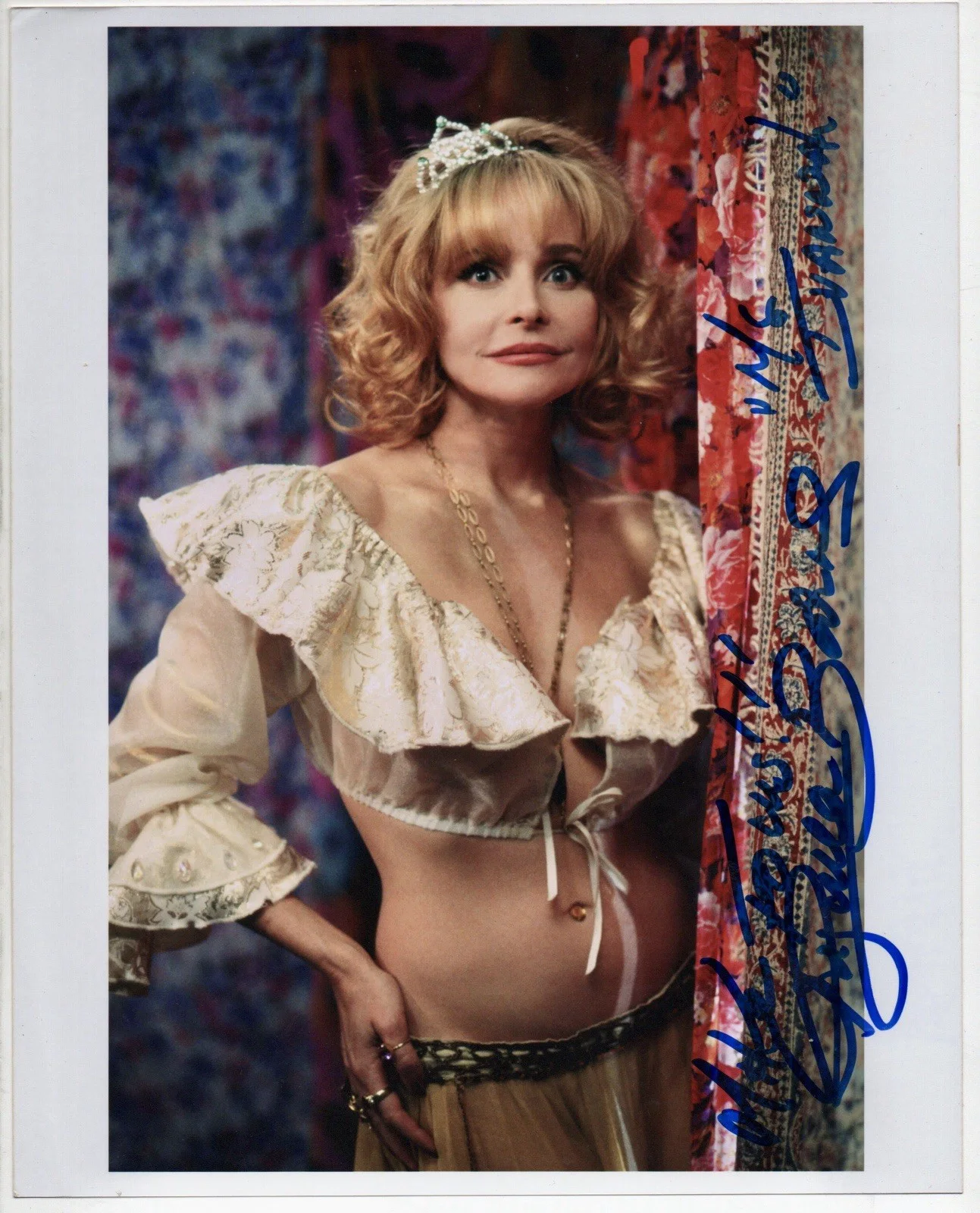Priscilla Barnes — PRISCILLA BARNES Mallrats Ms. Ivannah 8 x 10 COLOR AUTOGRAPHED PHOTO W/ COA