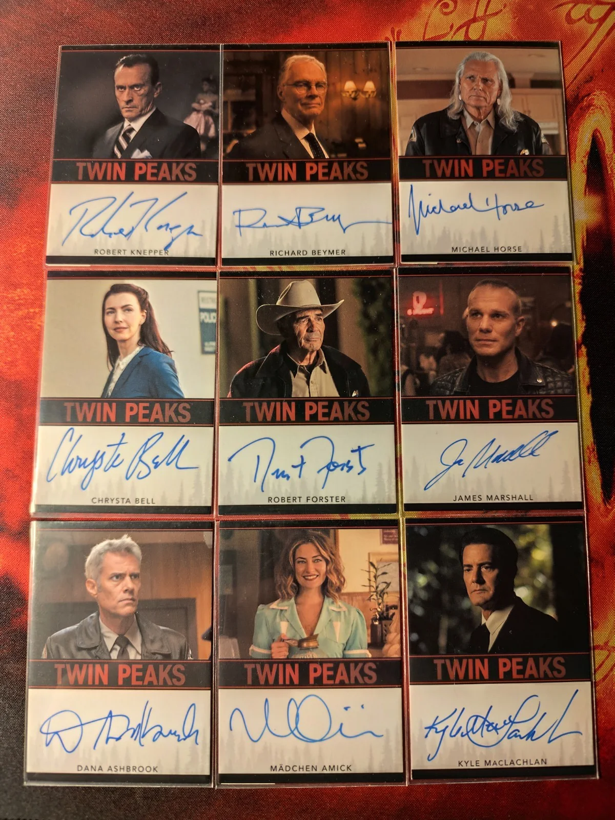 Twin Peaks Autograph Cards LOT (40+) - MacLachlan, Ontkean, Fenn, Amick & more!, изображение 3