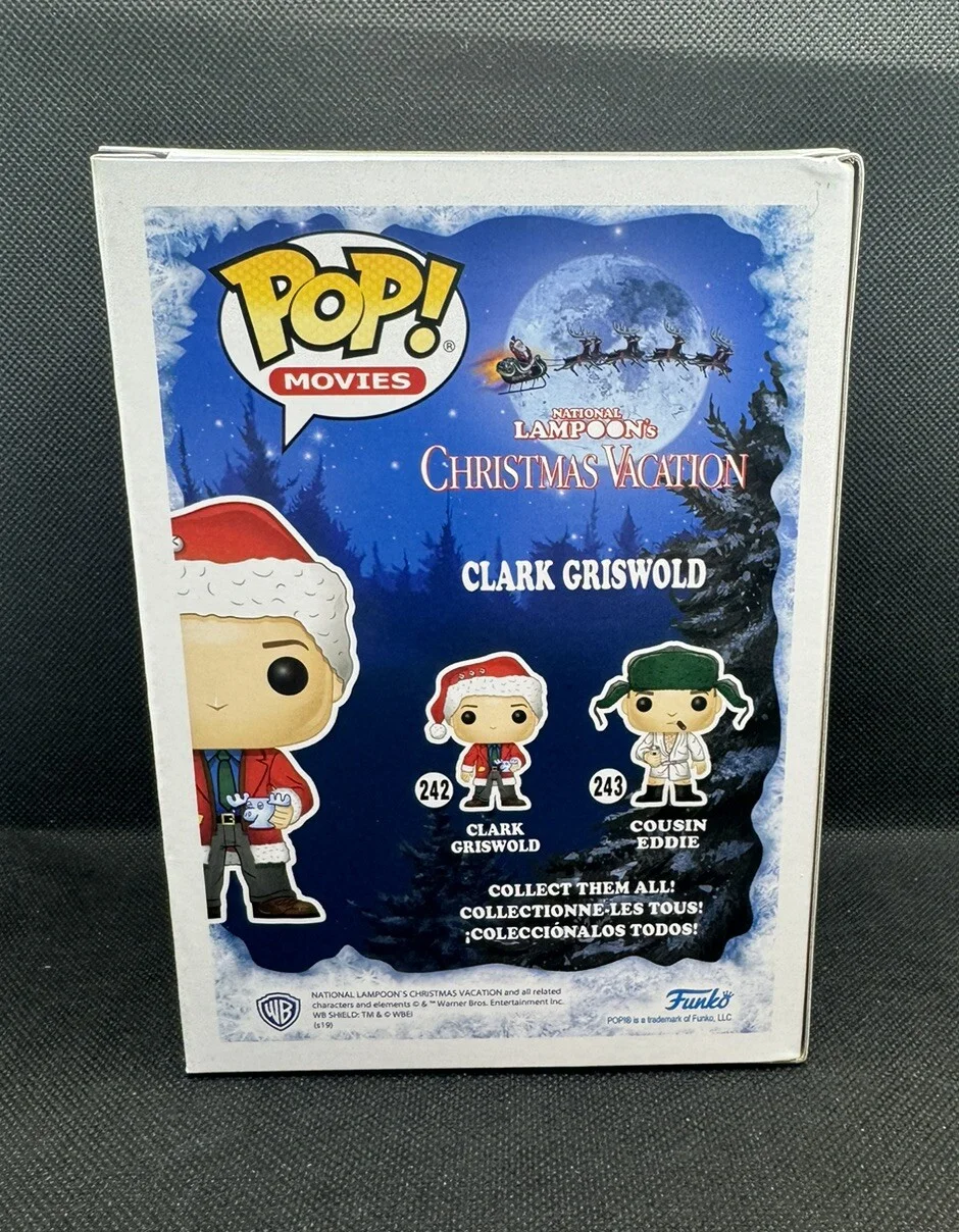 CHEVY CHASE — CHEVY CHASE signed autographed CLARK GRISWOLD FUNKO POP FIGURE #242 w/ COA JSA, изображение 4