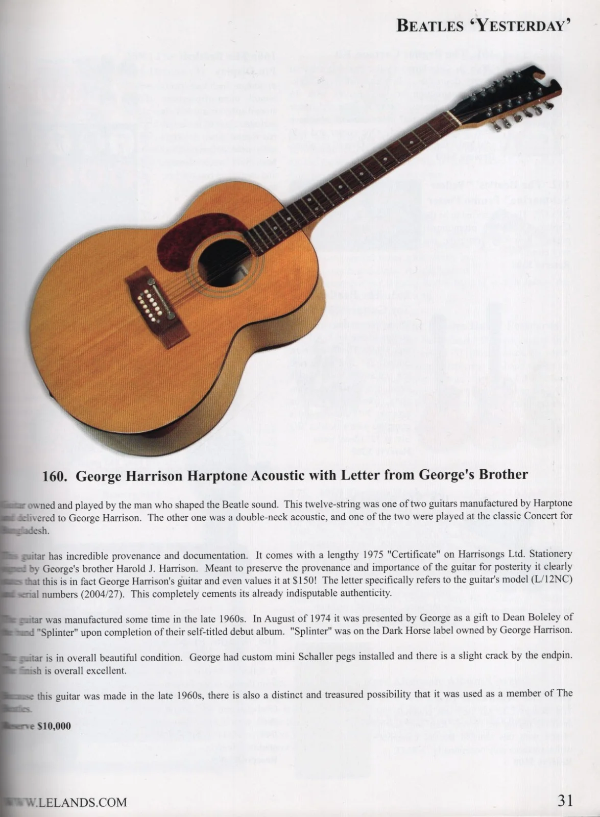 LELANDS Auction Catalogue AMERICANA - Entertainment / Music - May 2002 New York, изображение 5