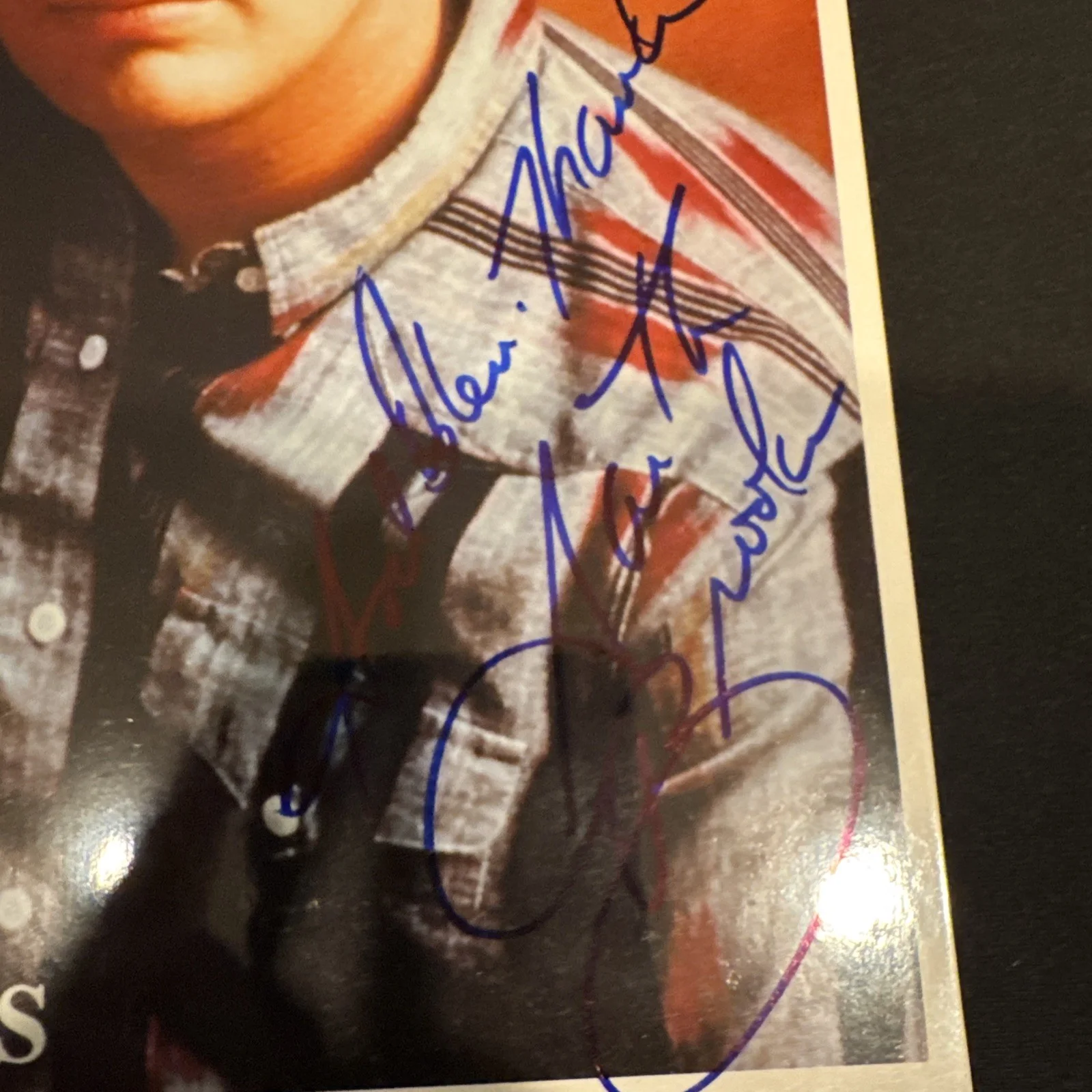 Garth Brooks Signed Auto Full Name Vintage 8x10 Photo Insc PSA, изображение 3