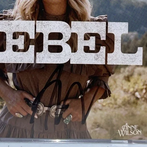 Anne Wilson Rebel Signed Autographed CD Sparrow Records NEW SEALED, изображение 2