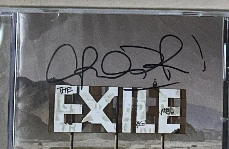 David Crowder The Exile Signed Autographed CD Sparrow Sixstep Records SEALED, image 2