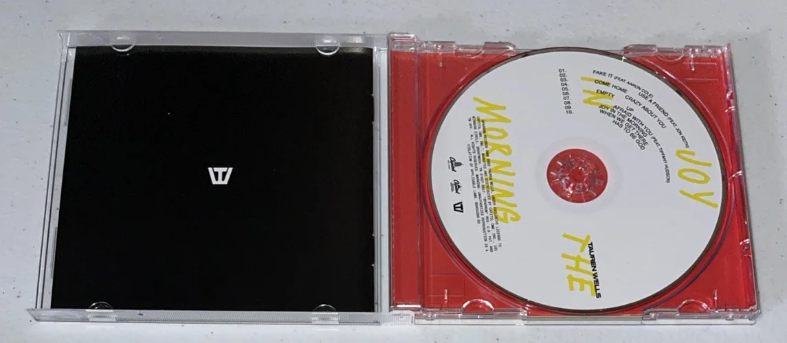 Signed Autographed Tauren Wells Joy In The Morning CD 10 Tracks, изображение 3