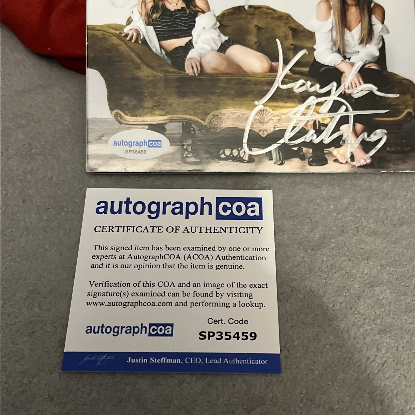 Been There Wild Fire CD Kelli & Kayla Lutzwig Signed Autographed CD ACOA, image 2