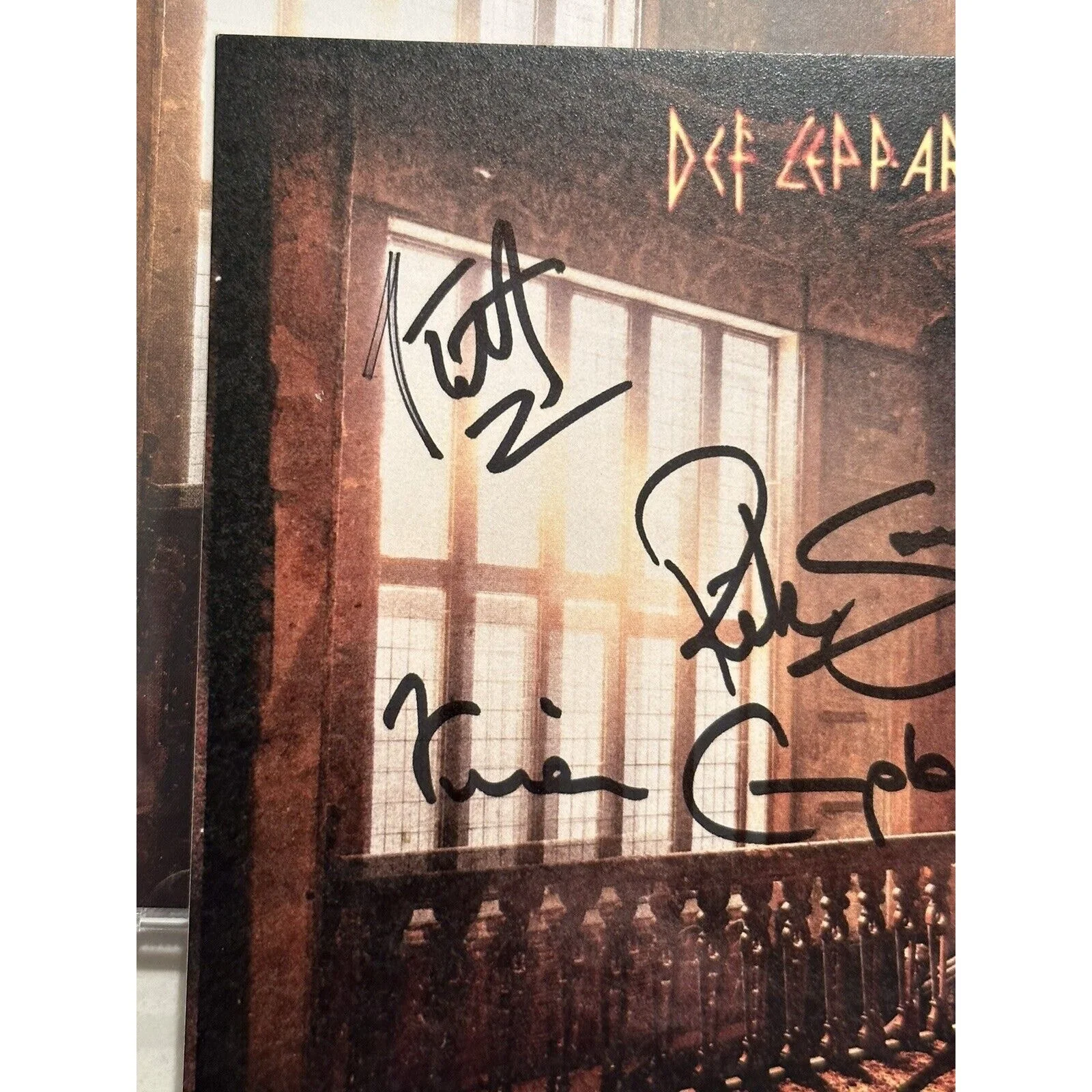 Def Leppard SIGNED Drastic Symphonies CD Autographed IN HAND Sold Out #2, image 4