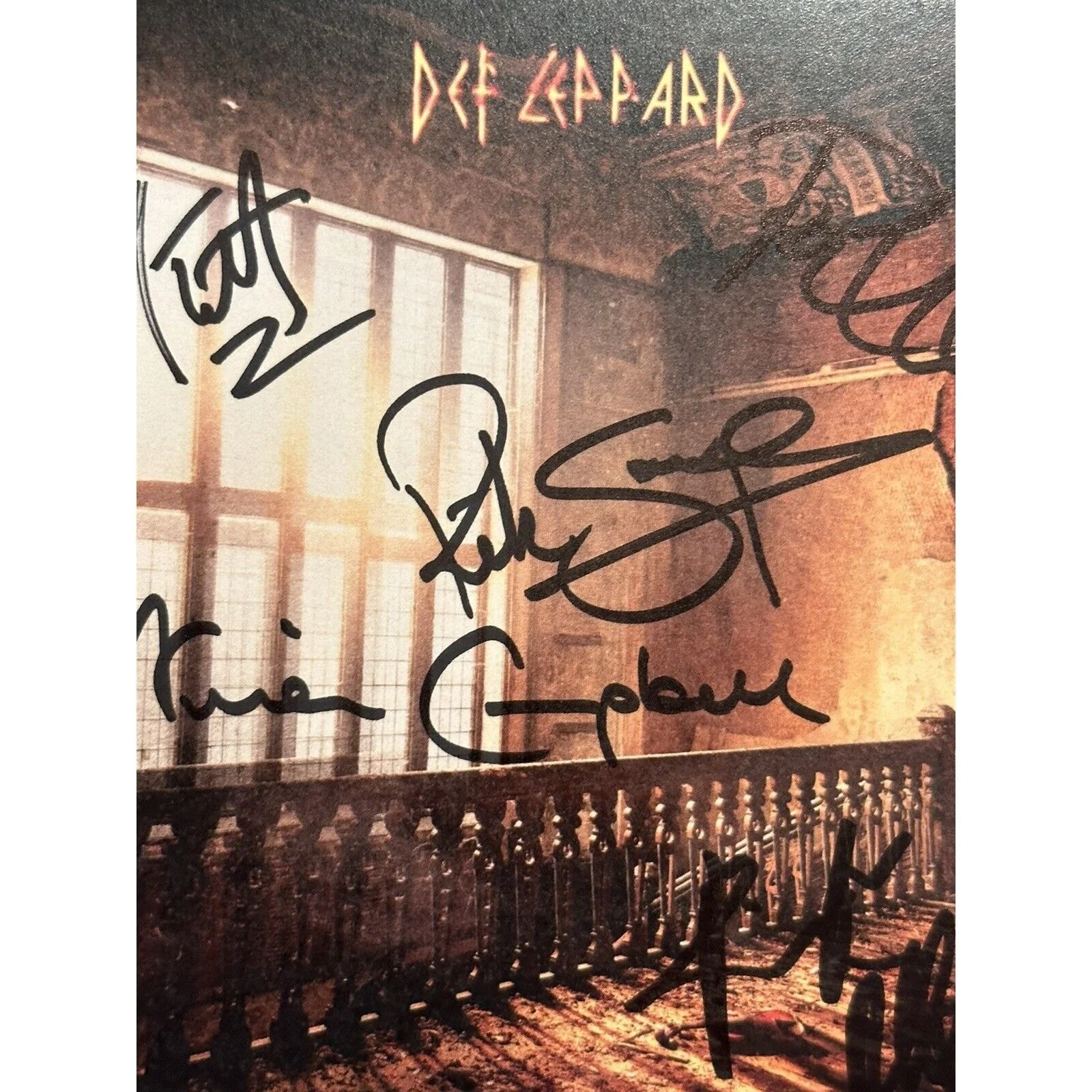 Def Leppard SIGNED Drastic Symphonies CD Autographed IN HAND Sold Out #2, image 5