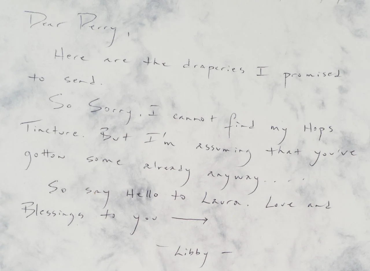 Libby Goines Autograph Signed Correspondence, image 2