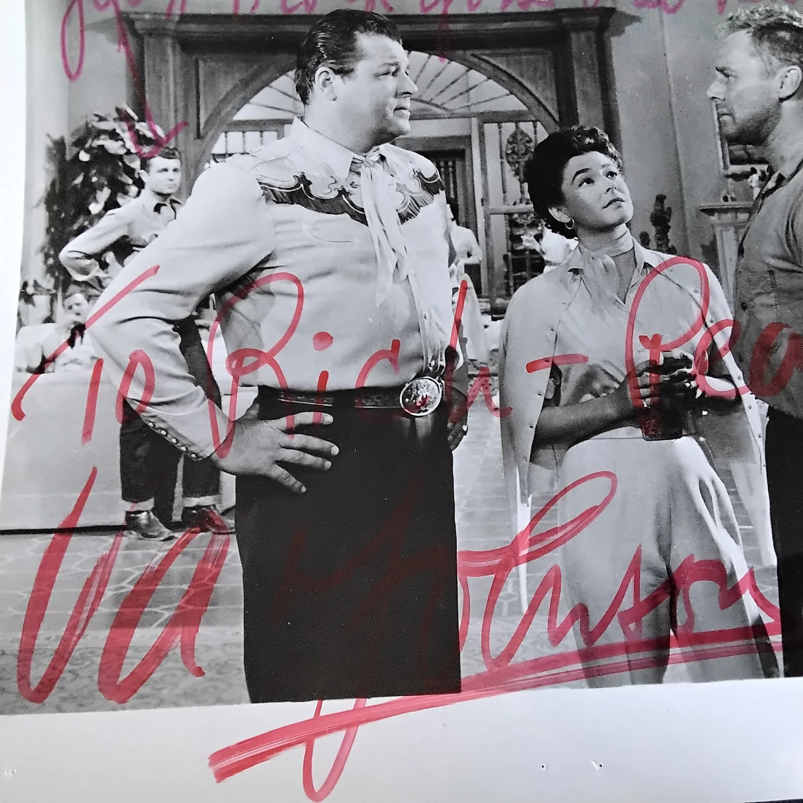 Van Johnson SIGNED Photo 40s Film TV Actor Brigadoon Caine Mutiny Batman Garland, изображение 3