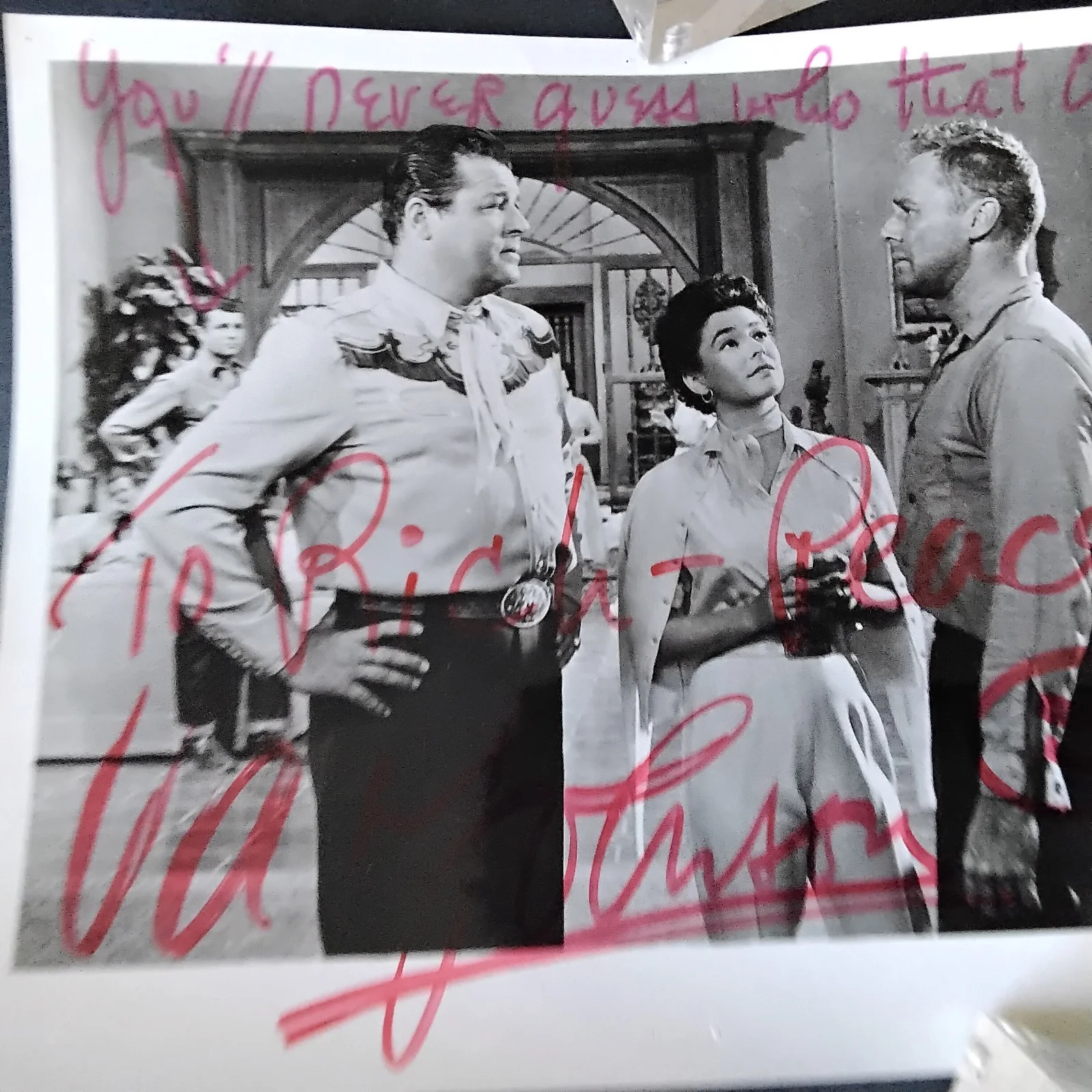 Van Johnson SIGNED Photo 40s Film TV Actor Brigadoon Caine Mutiny Batman Garland, изображение 4