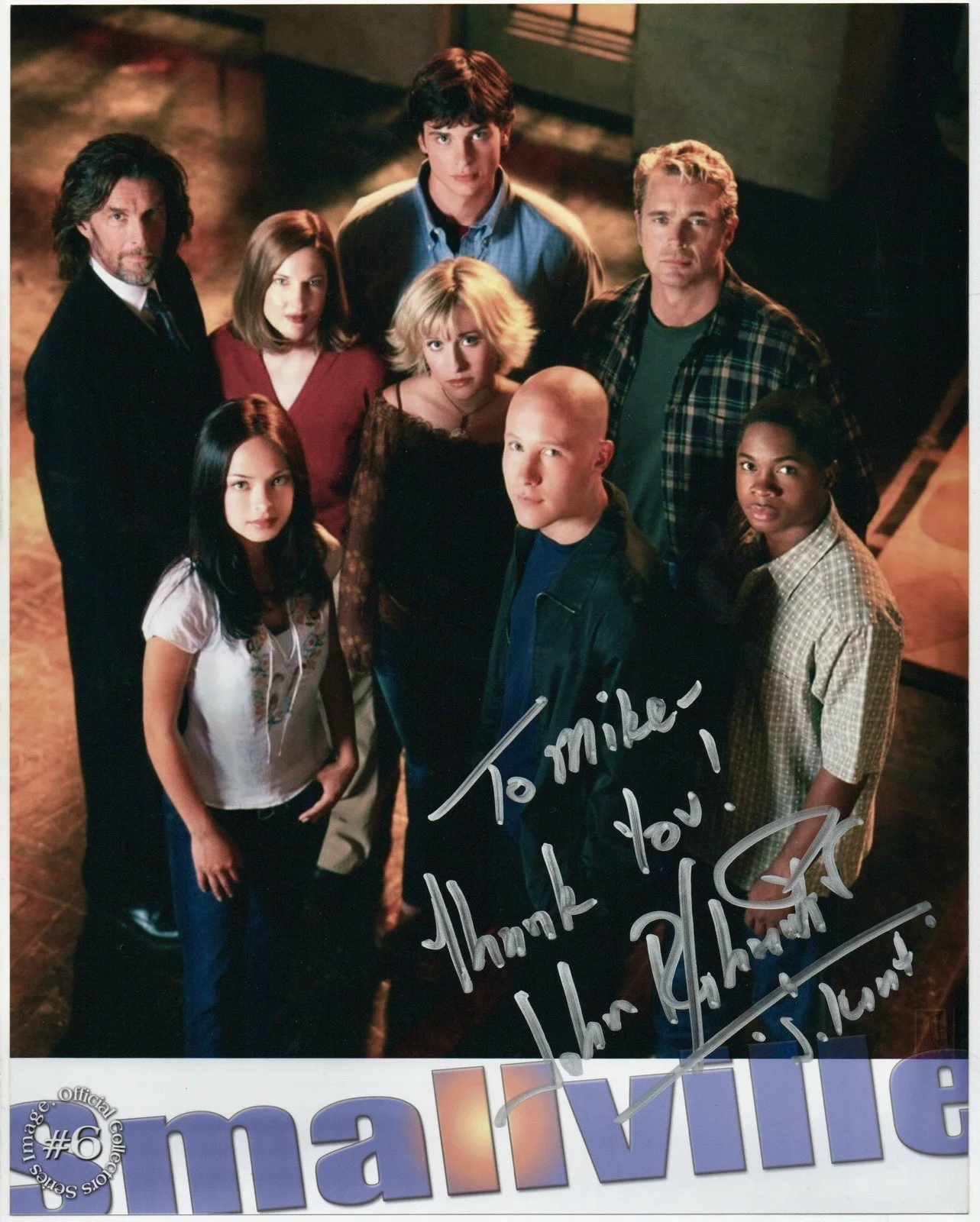 John Schneider — John Schneider Autographed 8x10 Photo Smallville Cast Pa Jonathan Kent W/COA