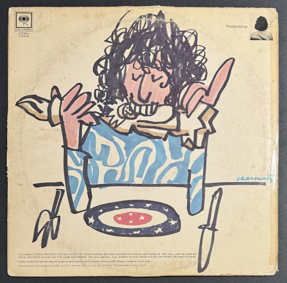 AL KOOPER signed 1969 I STAND ALONE album, image 2