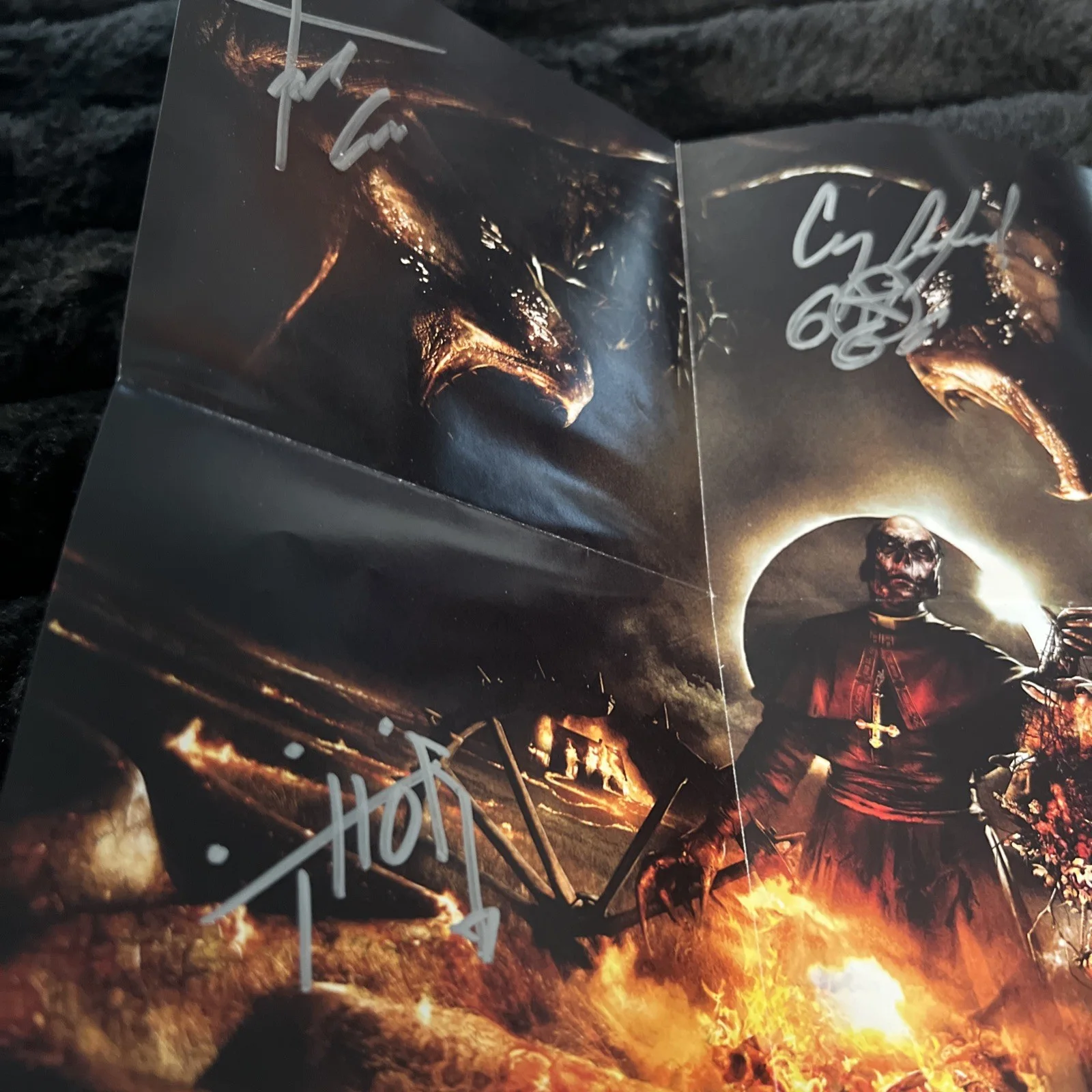 Carnifex Hell Chose Me SIGNED booklet - All Members! 👺🔥, image 4