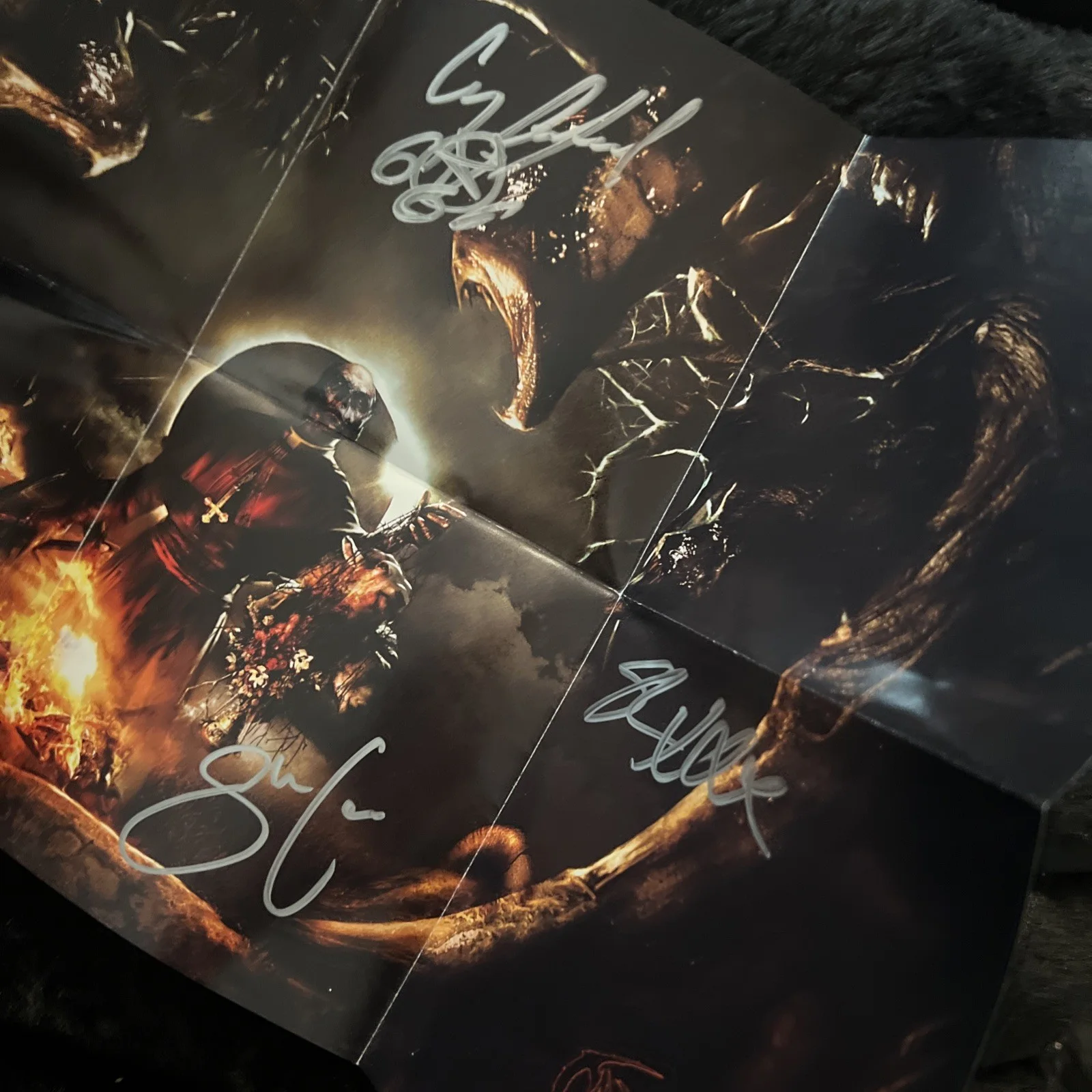 Carnifex Hell Chose Me SIGNED booklet - All Members! 👺🔥, image 5