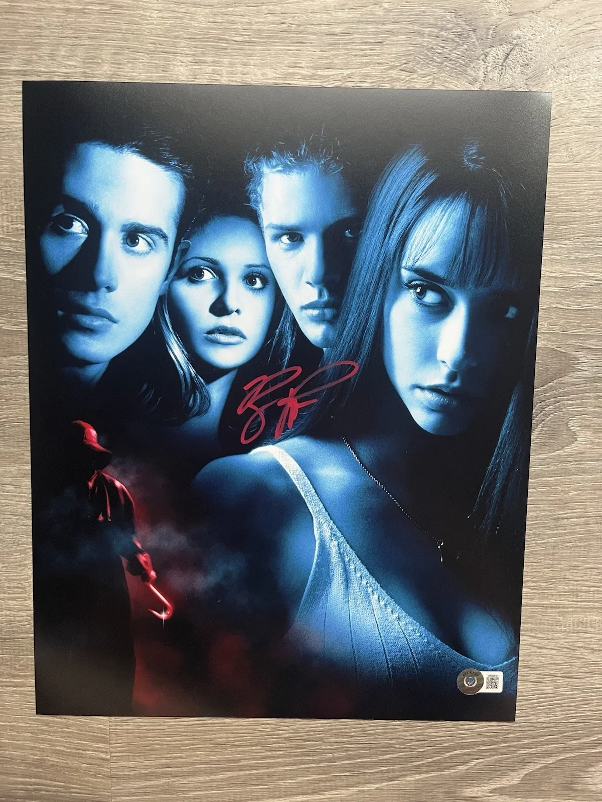 Ryan Phillippe Signed I Know What You Did Last Summer 11x14 Photo Beckett COA, image 2