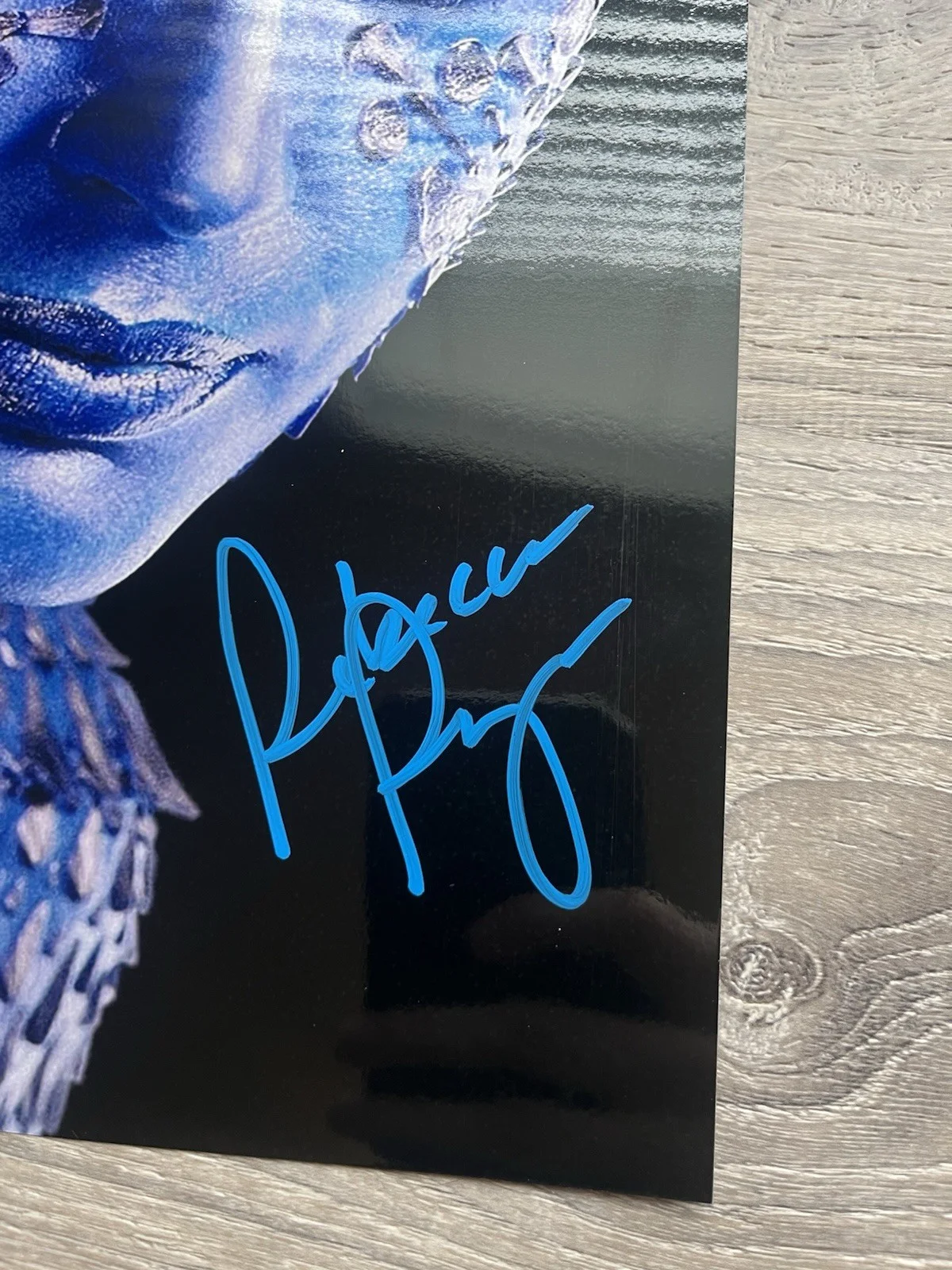 Rebecca Romijn — Rebecca Romijn Signed Mystique Metallic 11x14 Photo Beckett COA X-Men Marvel, изображение 5