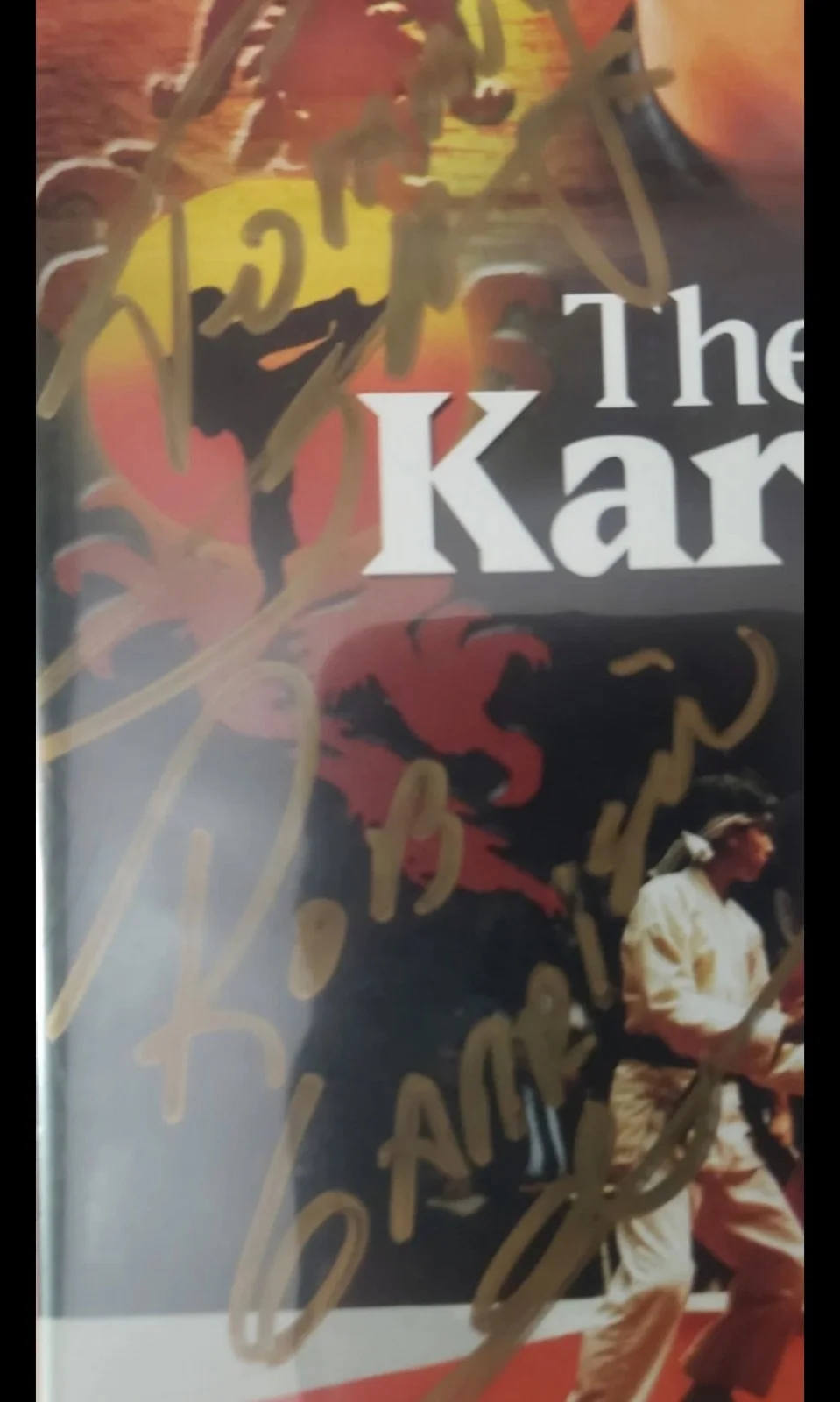 Rob Garrison, The Barbarian, The Stro Rob Kellum — 3 Signed Movie DVDs- The Karate Kid, Bodyslam, Dead Country, image 3