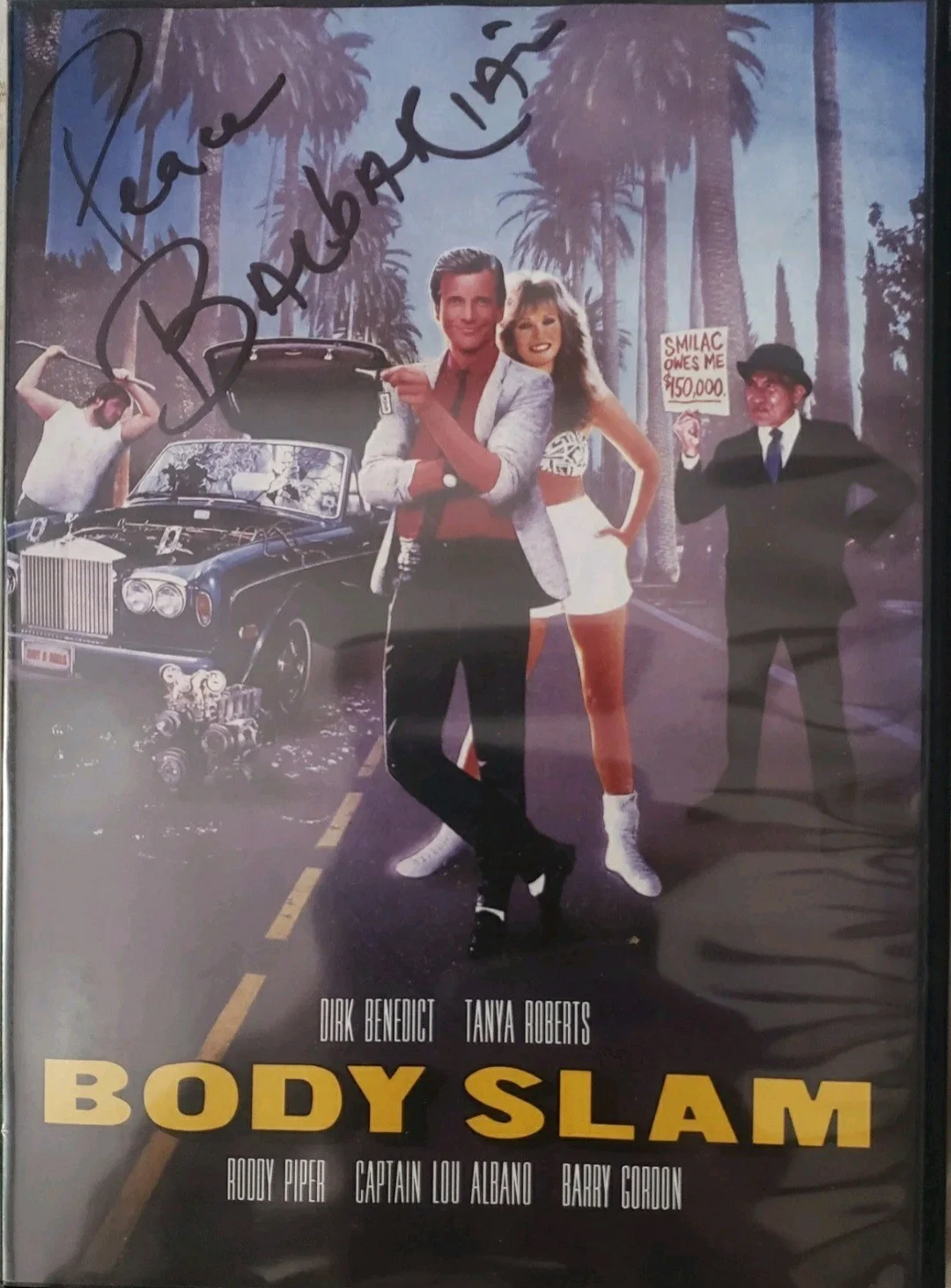 Rob Garrison, The Barbarian, The Stro Rob Kellum — 3 Signed Movie DVDs- The Karate Kid, Bodyslam, Dead Country, image 4