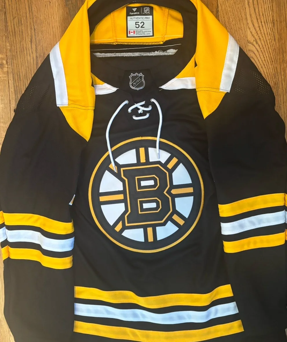Adam Sandler Signed Autographed Happy Gilmore Boston Bruins Jersey PSA/DNA COA, изображение 4