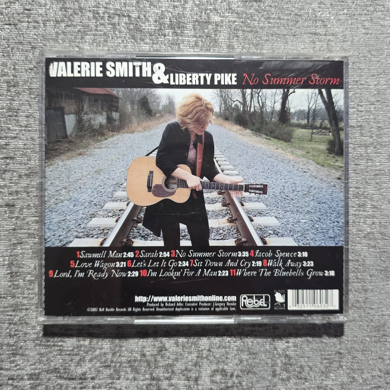 Valerie Smith & Liberty Pike No Summer Storm Autographed CD (SIGNED), image 3