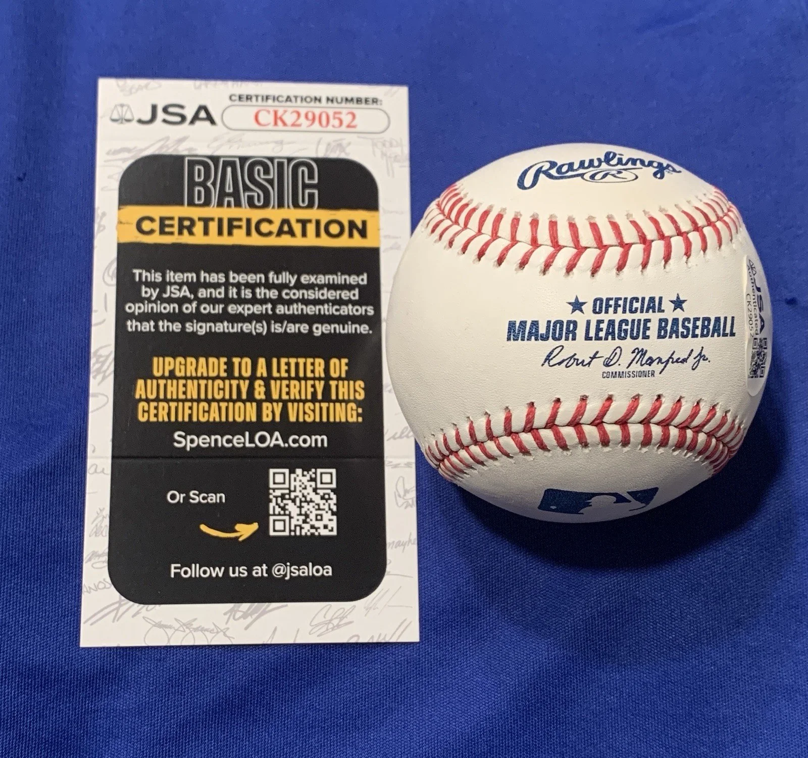 Adam Sandler — Adam Sandler Signed ROMLB Sandler Happy Gilmore Auto Baseball Auto JSA COA, изображение 2