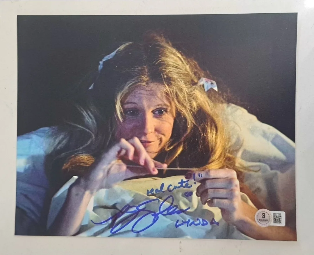 P.J. SOLES Signed & Inscribed Rare 1978 Halloween 8x10 Photo PJ Beckett BAS COA, изображение 2