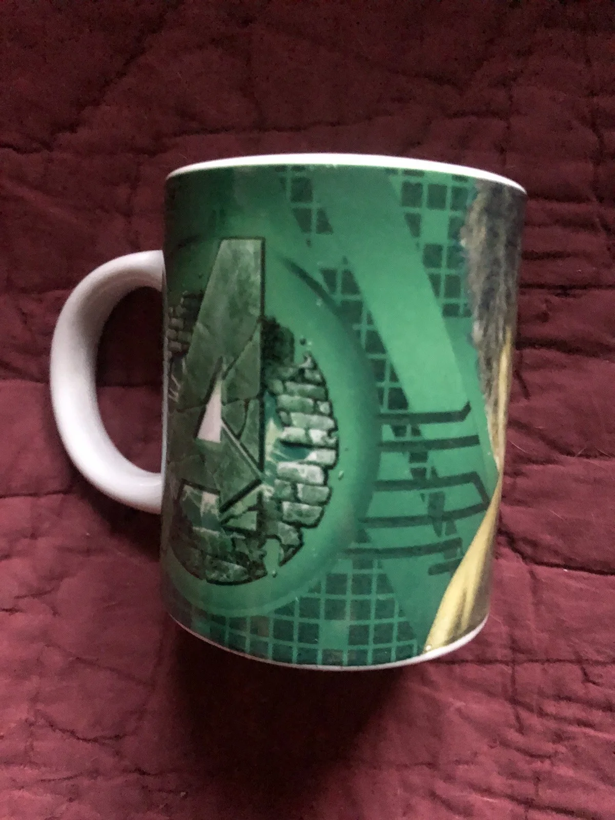 Marvel Hulk Graphic Design Ceramic Mug, изображение 2