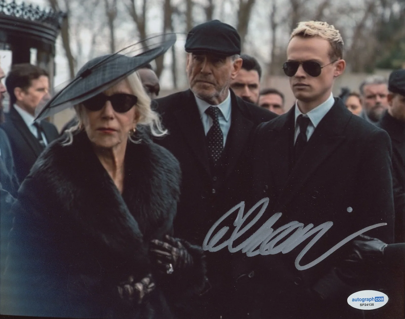 Anson Boon — Anson Boon Signed Autographed MOBLAND Eddie Harrigan 8x10 Photo ACOA B, изображение 2