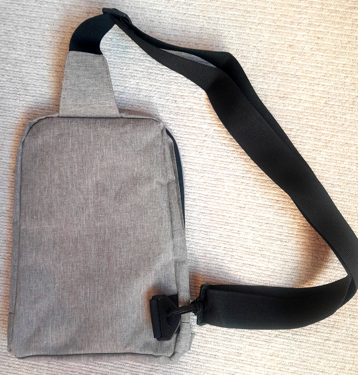 LIMITED COLLECTORS FILM PHILIPPINES MINI GREY CANVAS RUCKSACK WITH BLACK STRAP, image 3